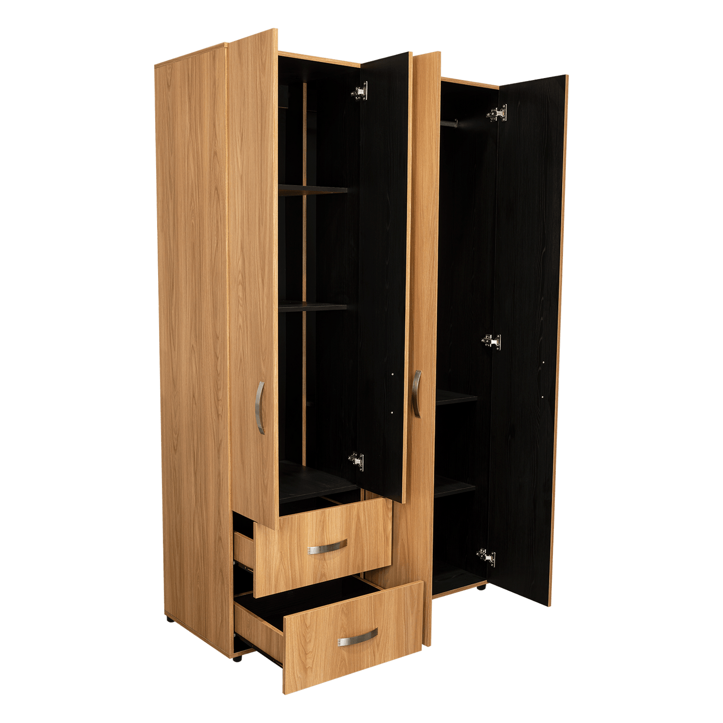 Closet Barilo 2 Cajones 200X120X45 Rta Fresno Eu Wengue