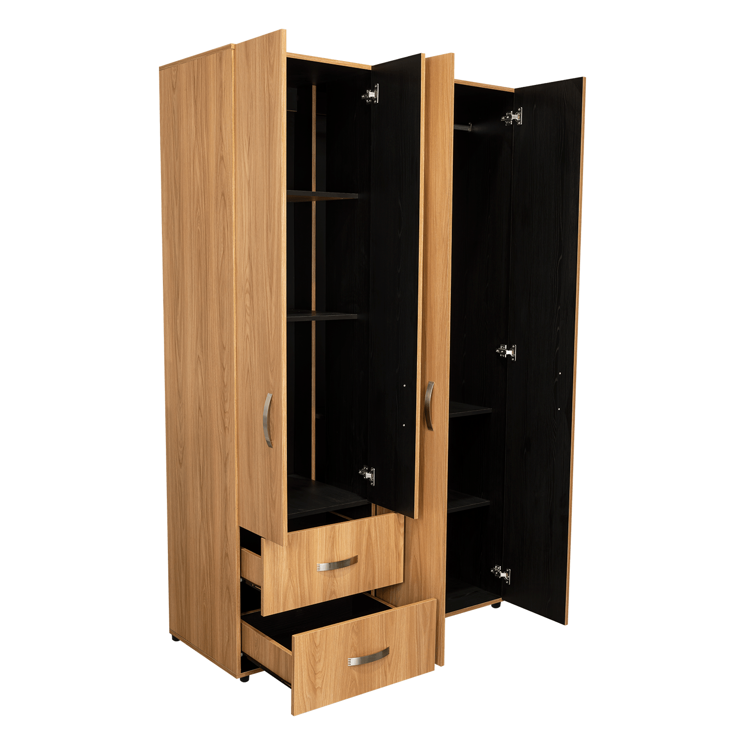 Closet Barilo 2 Cajones 200X120X45 Rta Fresno Eu Wengue
