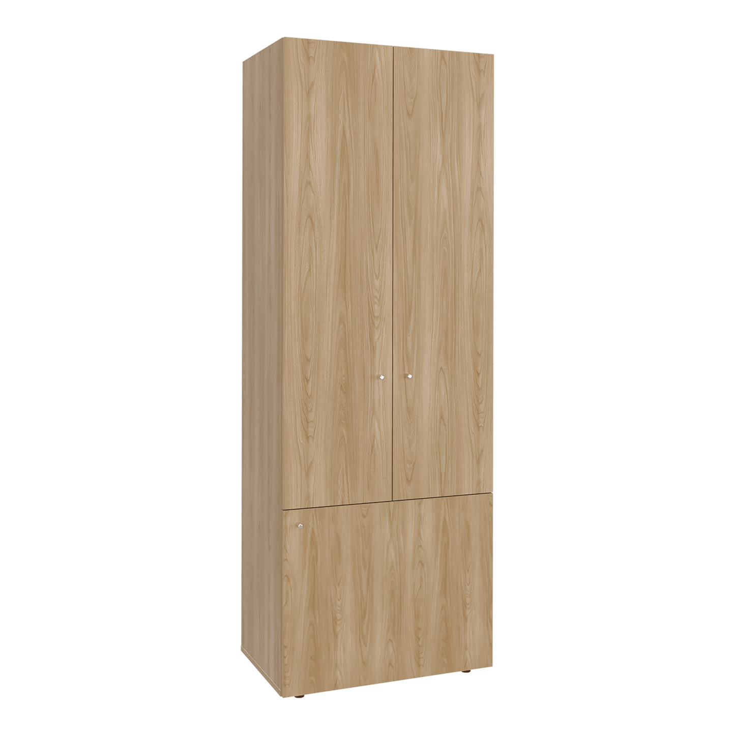 Closet 3 Puertas Tuhogar 170X60X40 Fresno Blanco