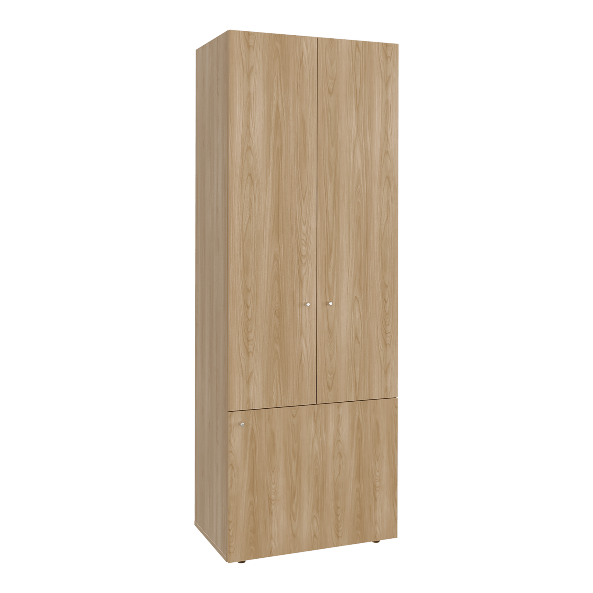 Closet 3 Puertas Tuhogar 170X60X40 Fresno Blanco