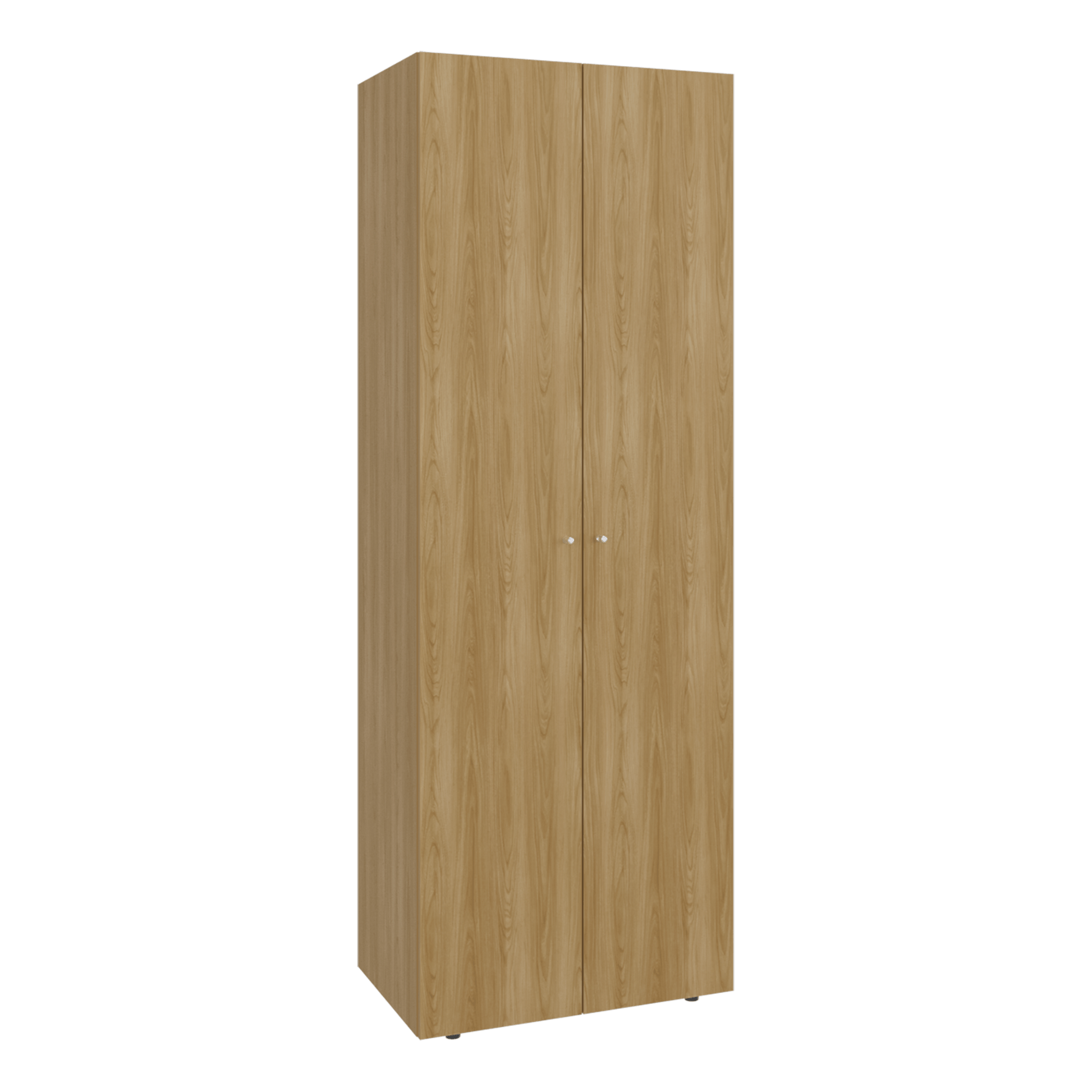 Closet 2 Puertas E1 Tuhogar 170X60X40 Rta  Fresno Blanco