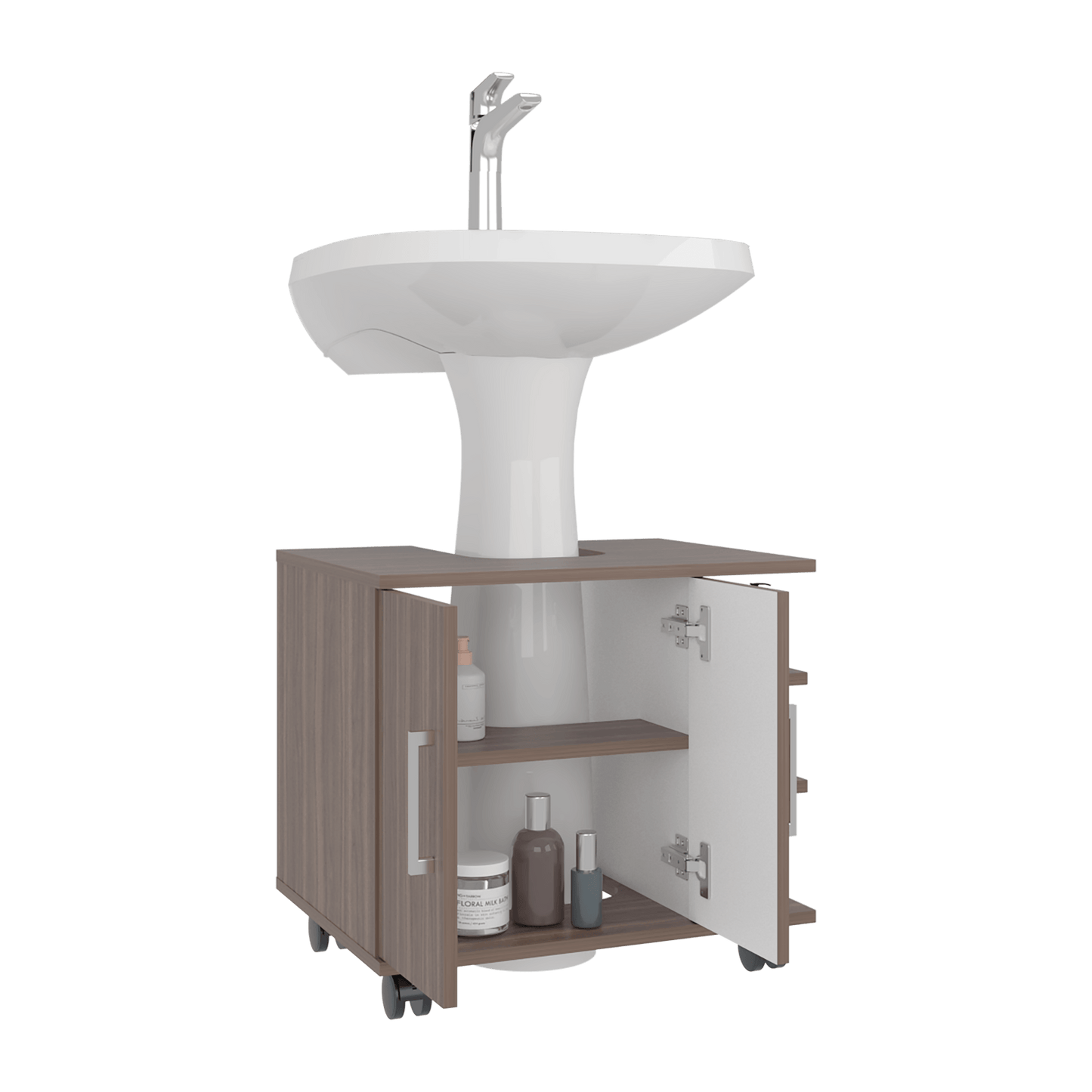 Optimizador Lavamanos Bath 300 50X55X41 Rta Avellana Zf
