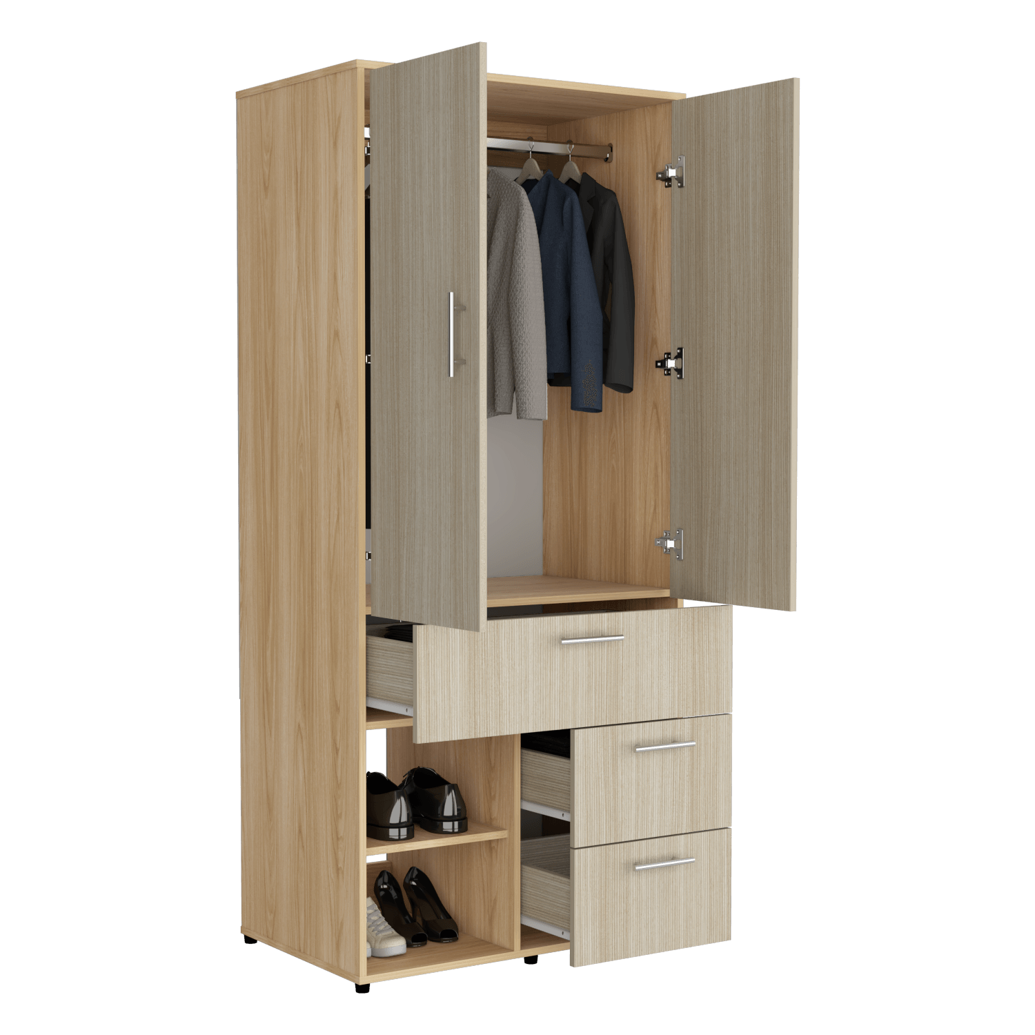 Closet Sevilla 179X80X50 Rta Fresno Eu