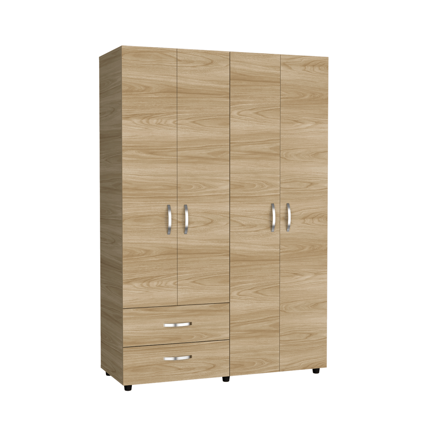 Closet Ankora Basic 180X120X47 Rta Fresno Eu Wengue