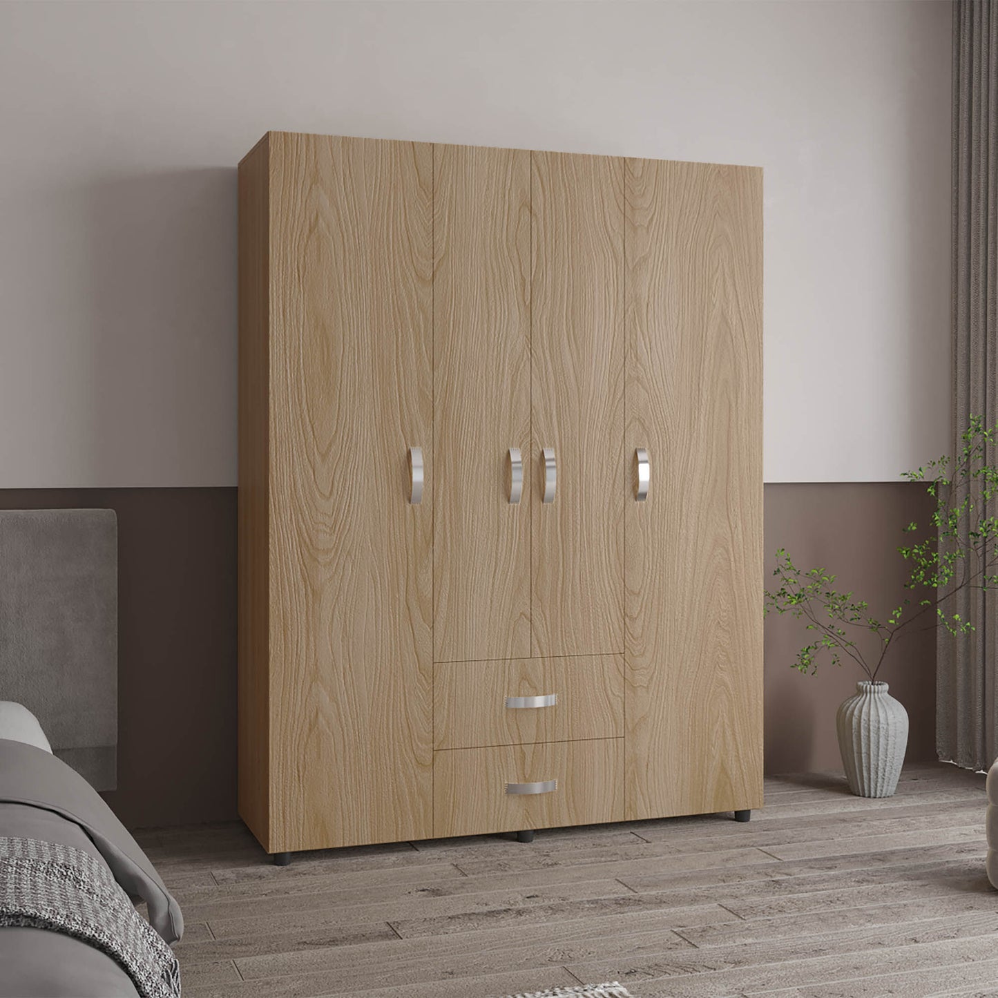 Closet Barilo 200X150X49 Rta Fresno Eu Wengue
