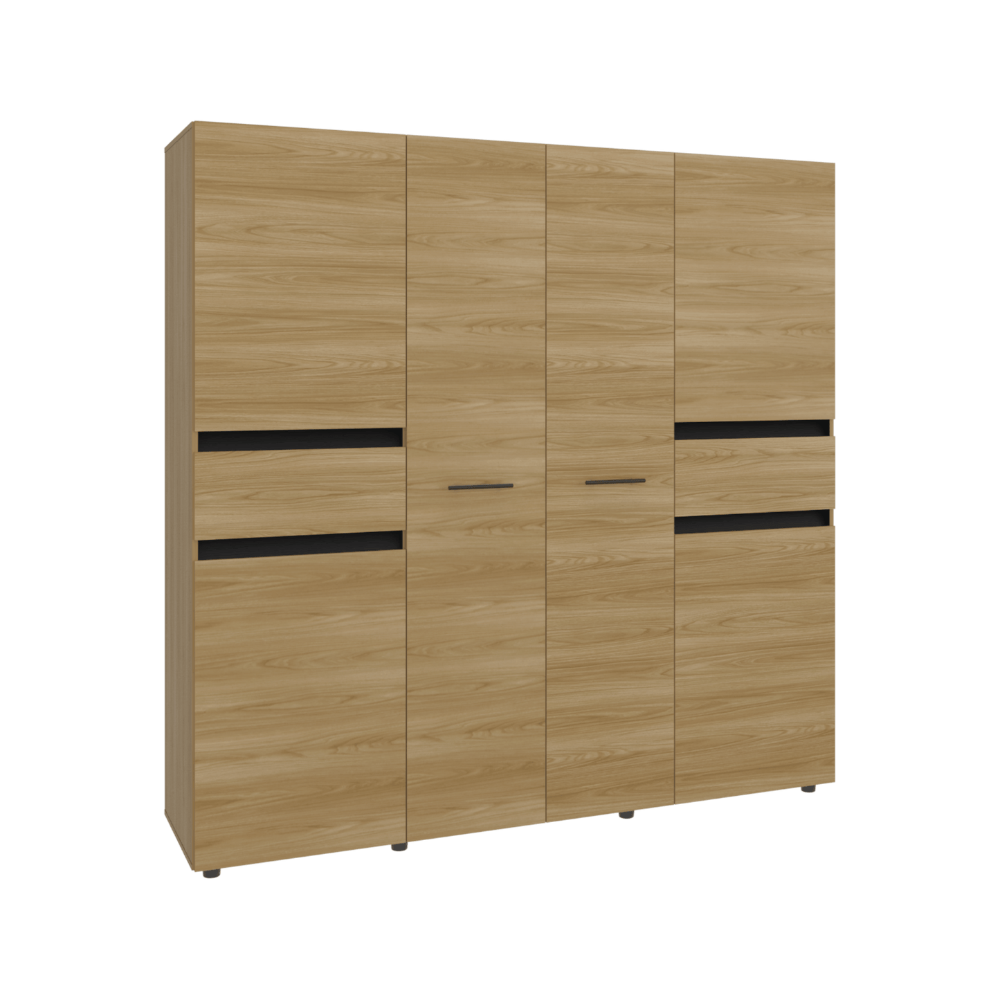 Closet Berino 200X200X51 Rta Fresno Wengue