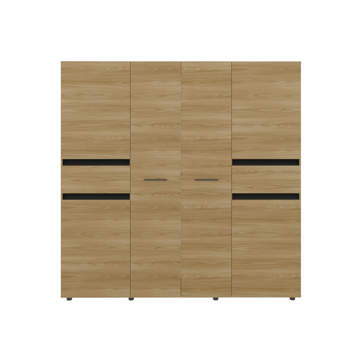 Closet Berino 200X200X51 Rta Fresno Wengue