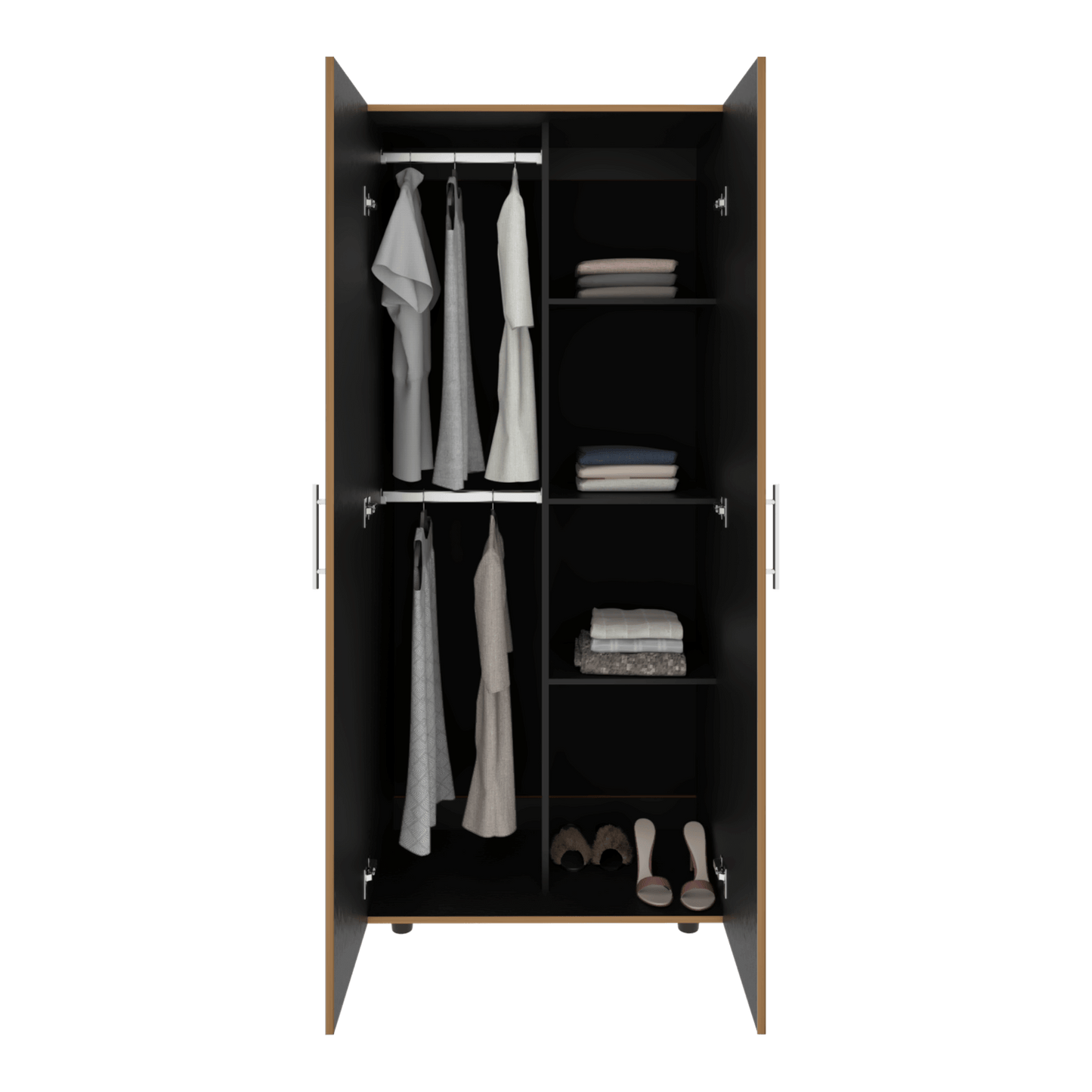 Closet Tera 180X80X48 Rta Fresno Wengue