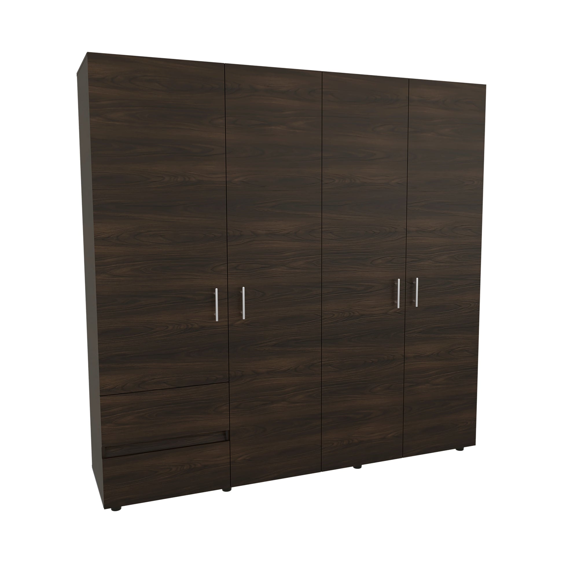 Closet Dassel 200X200X52 Rta Nogal Wengue