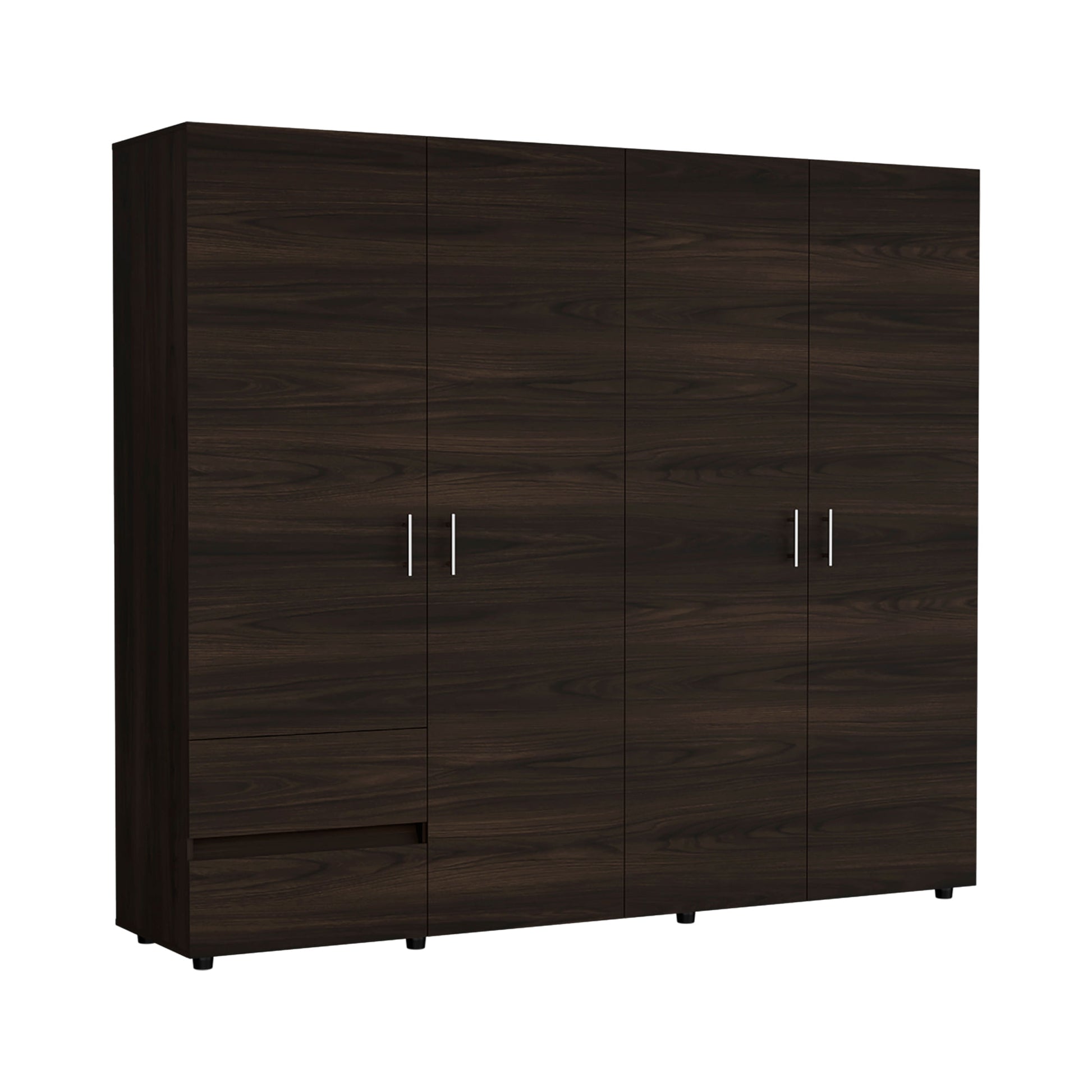 Closet Dassel 200X230X52 Rta Nogal Wengue