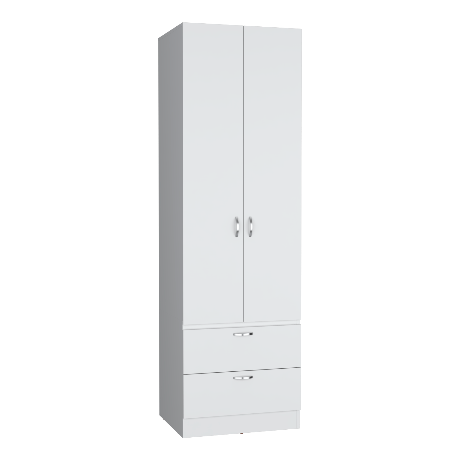 Closet Vicco 2P 2C 195X59X49 Rta Blanco Zf