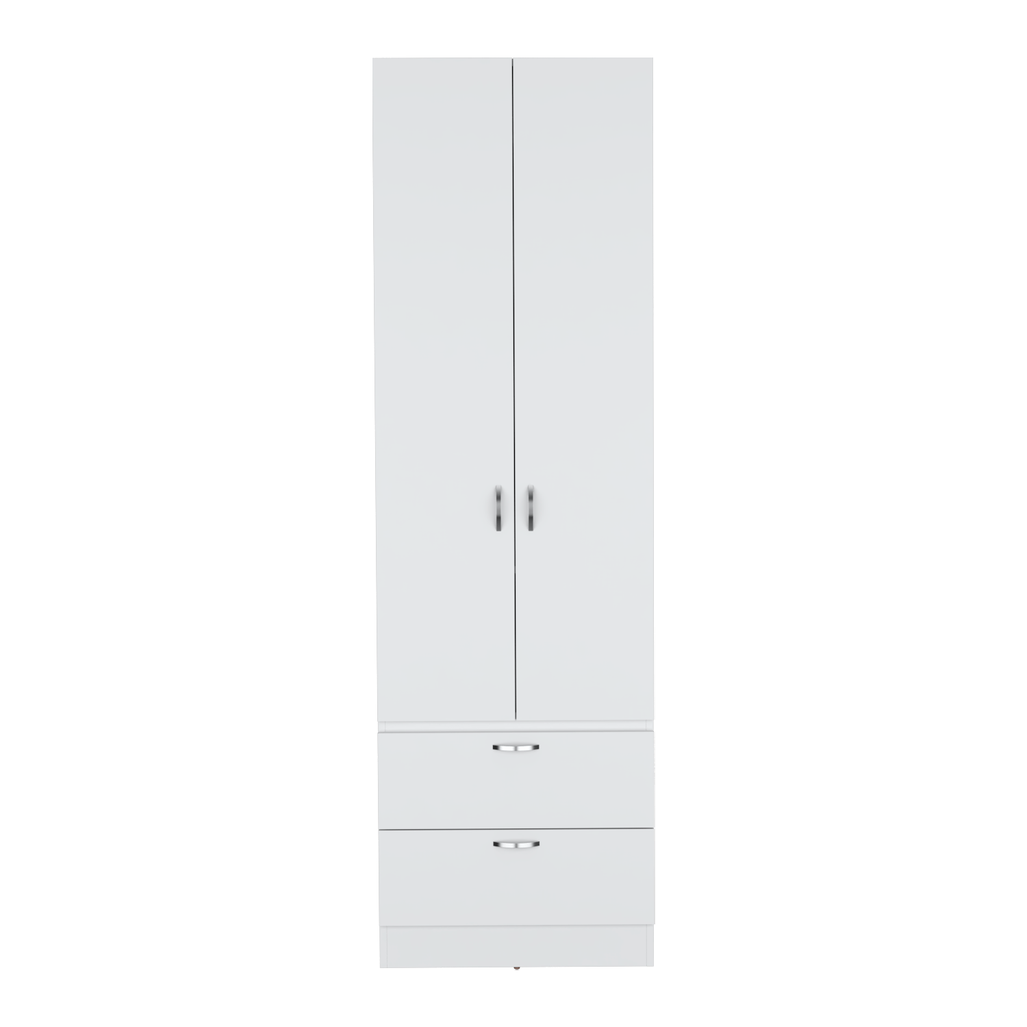 Closet Vicco 2P 2C 195X59X49 Rta Blanco Zf
