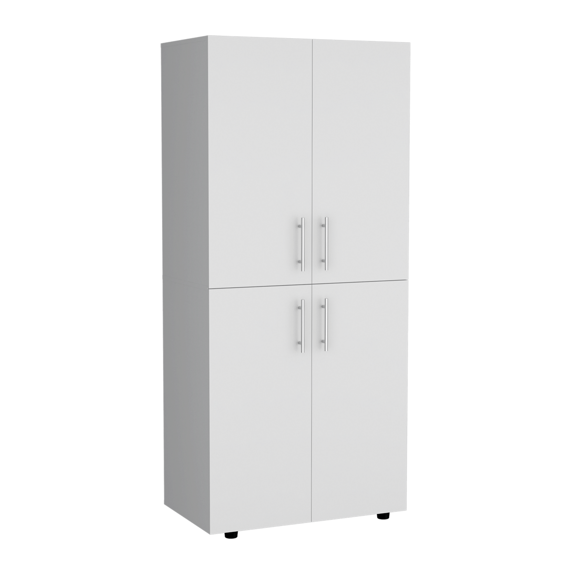 Closet Hazel 4P 180X80X48 Rta Blanco Zf