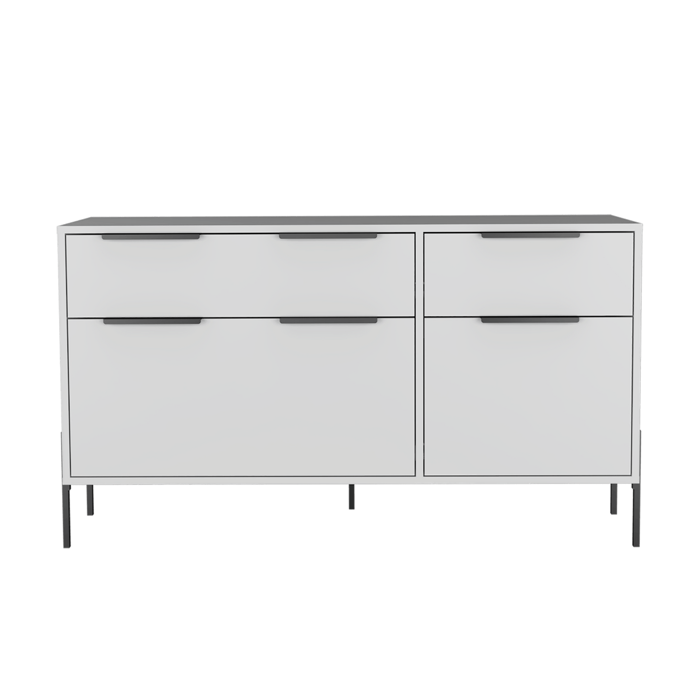 Comoda White Collection 69X122X36 Rta Blanco