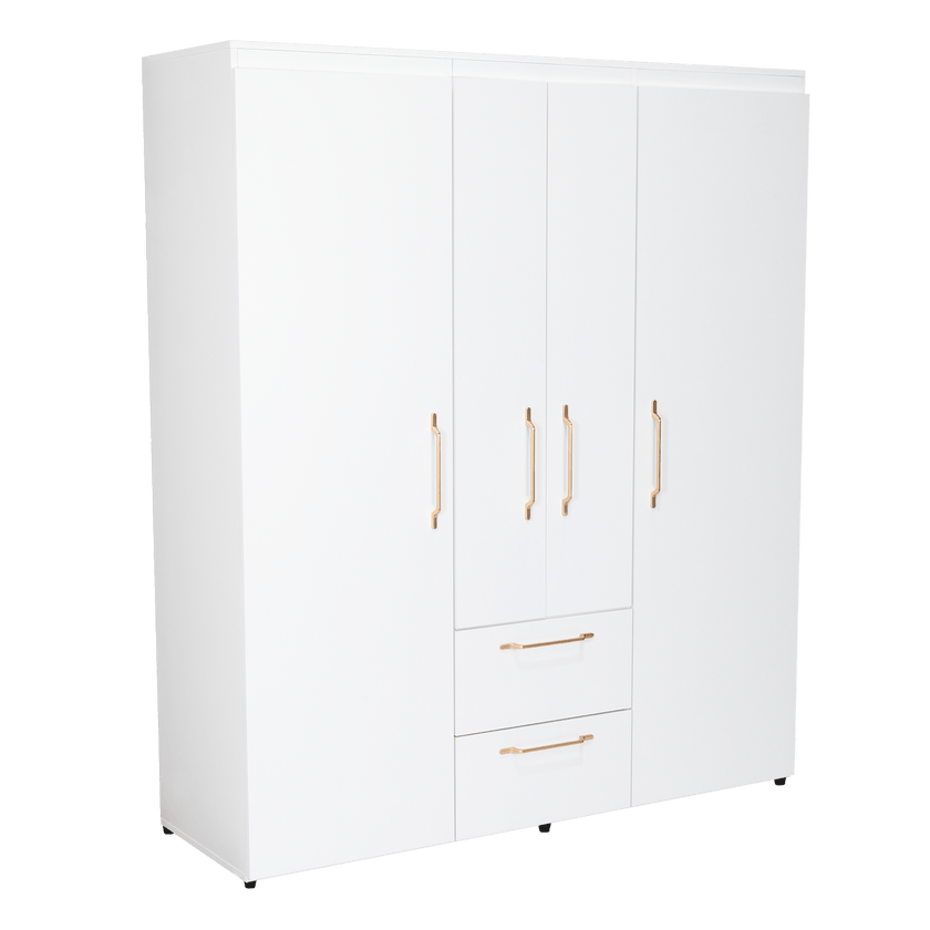 Closet Bariloche Eco 180 X 150 X 50 Rta Blanco