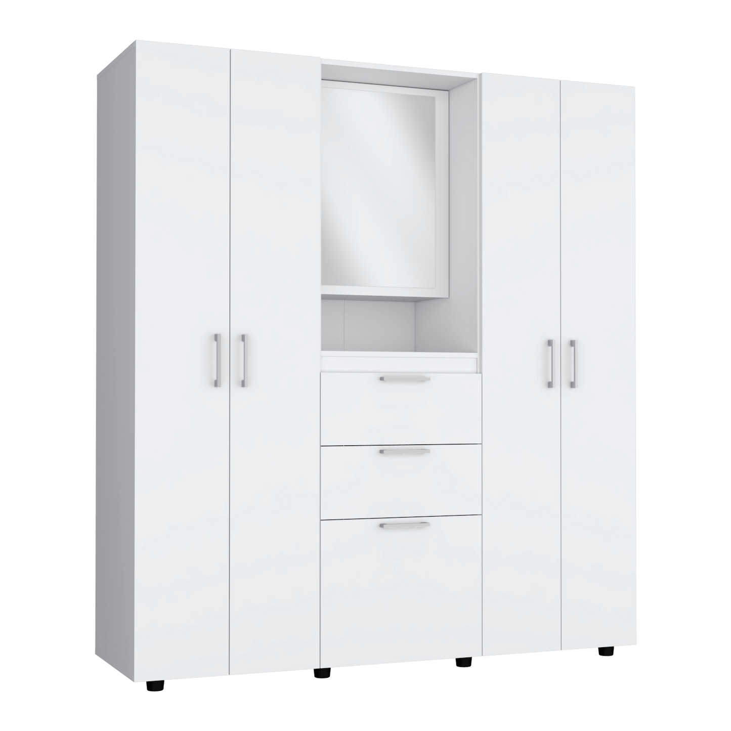Closet Belton 180 X 160 X 50 Rta Blanco