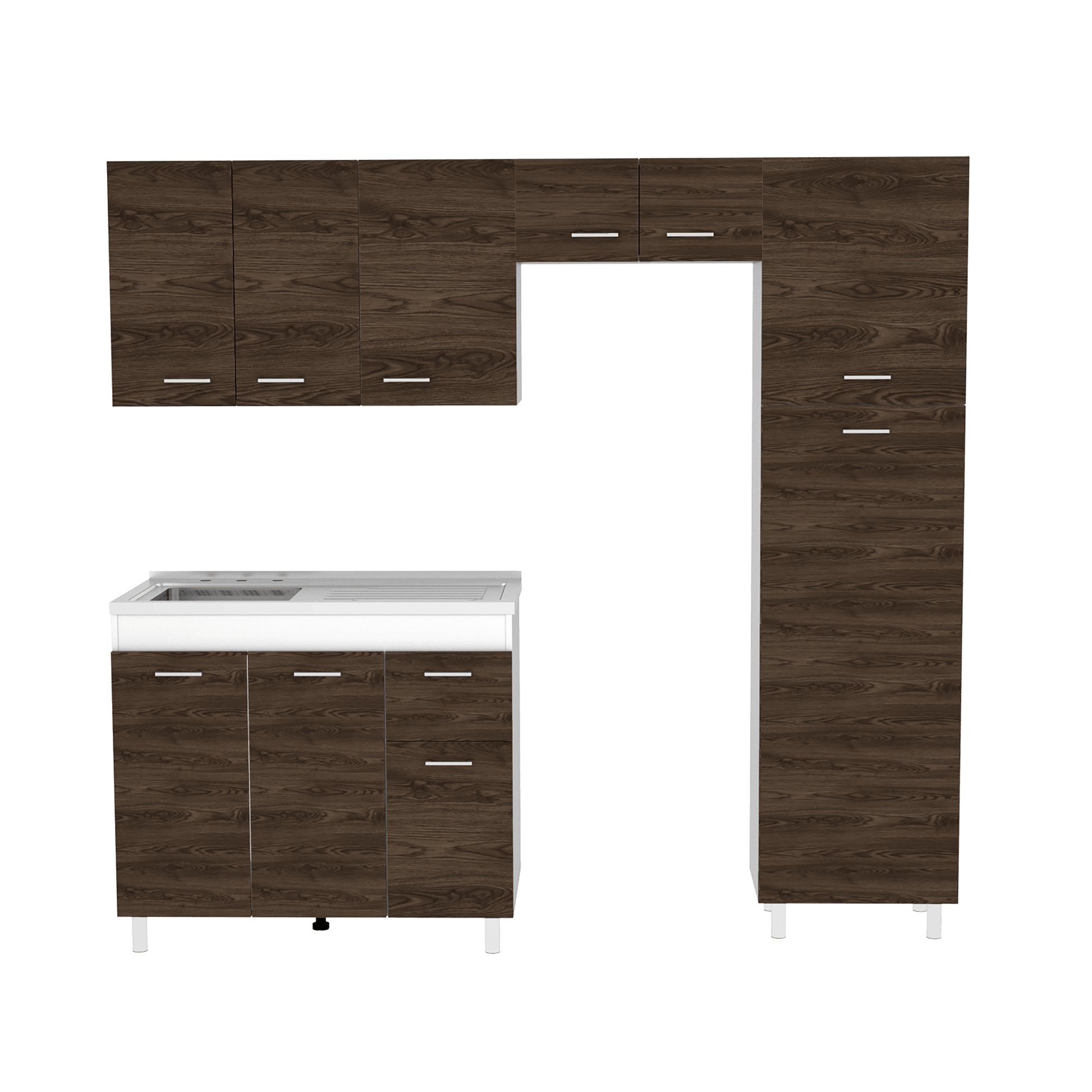Cocina Completa Volare Rta Blanco + Milan