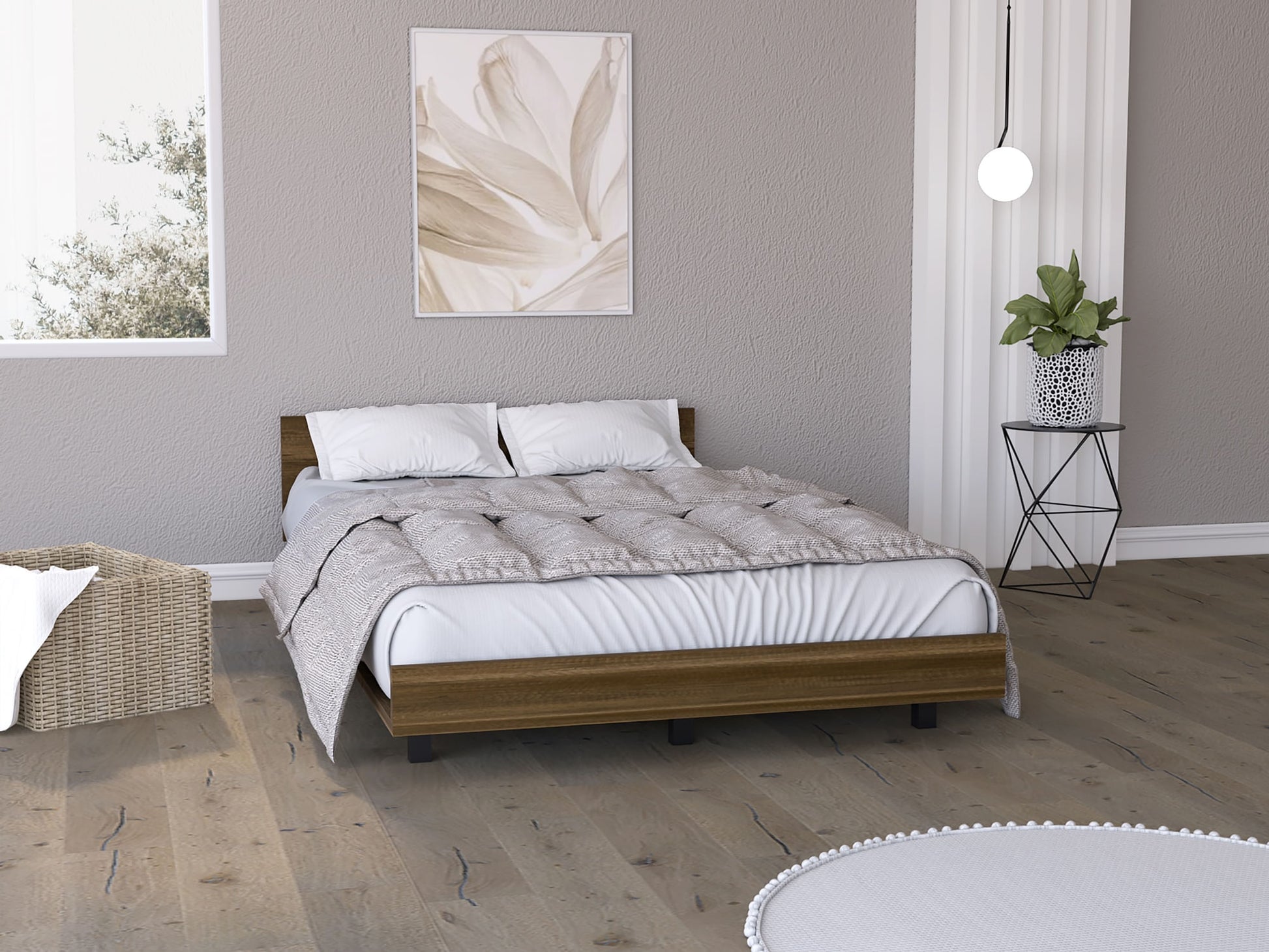 Cama 100 Kaia Rta Caramelo