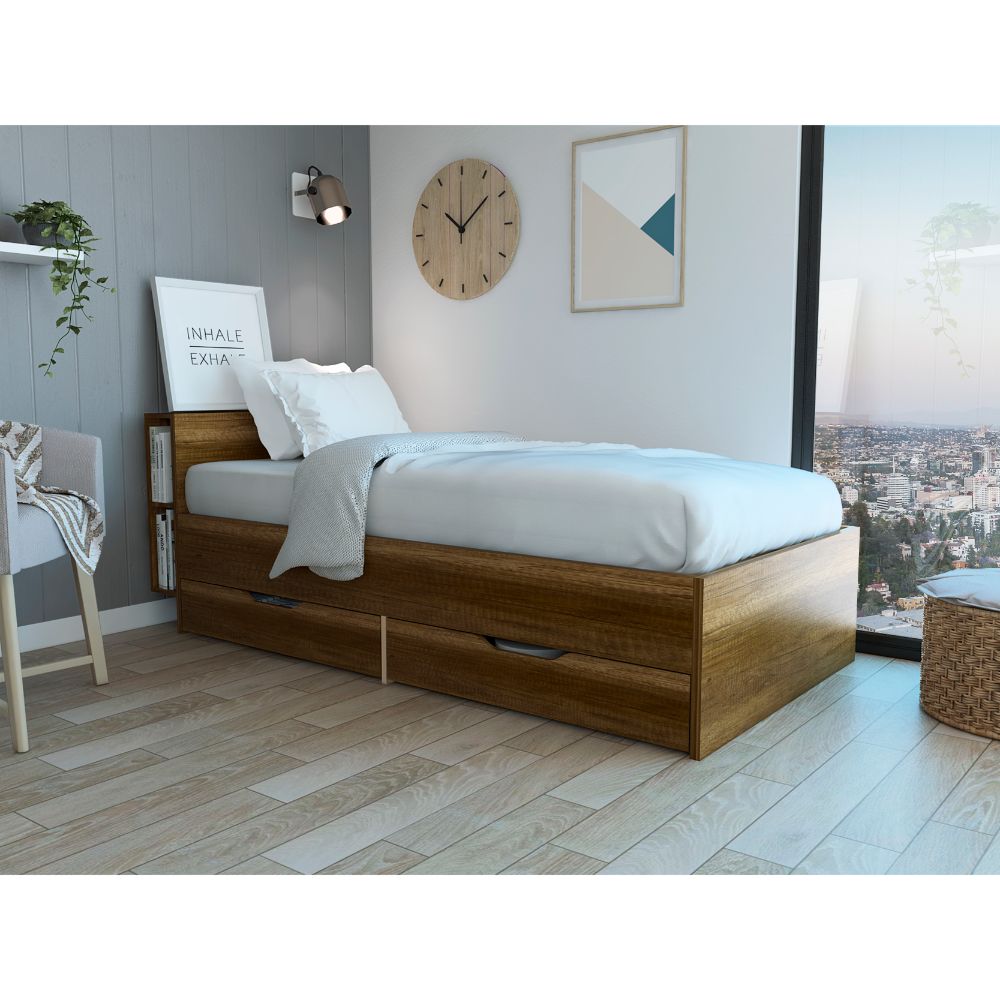 Cama Juvenil Taipei Caramelo