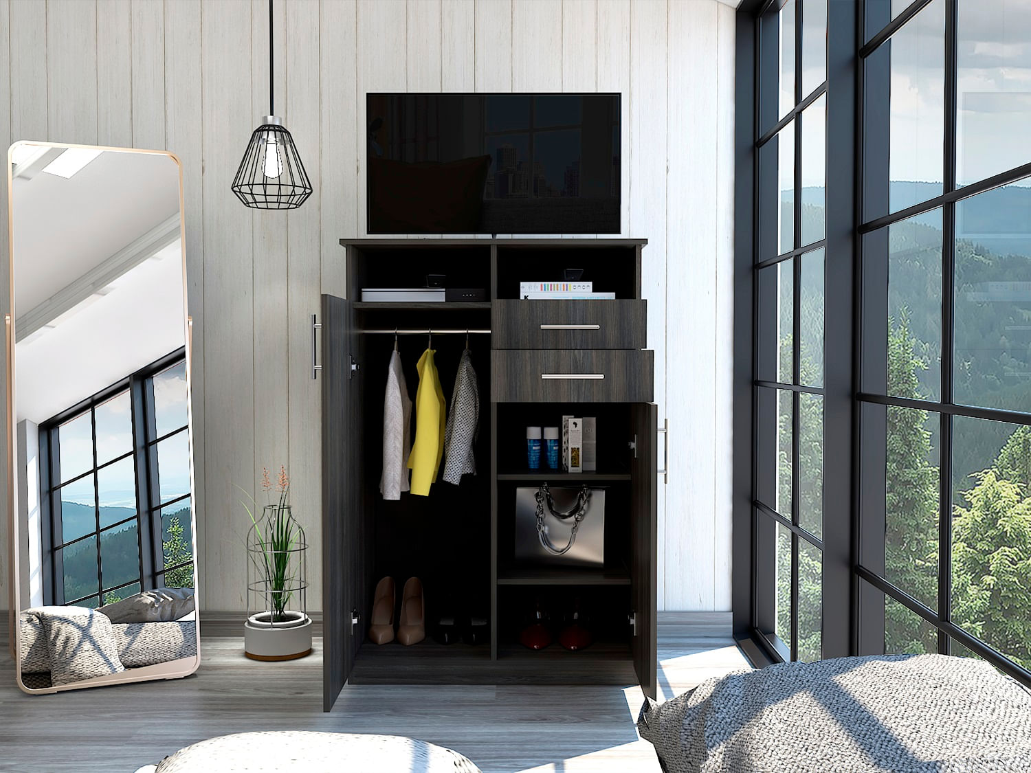 Closet Entretenimiento Eco Carbon