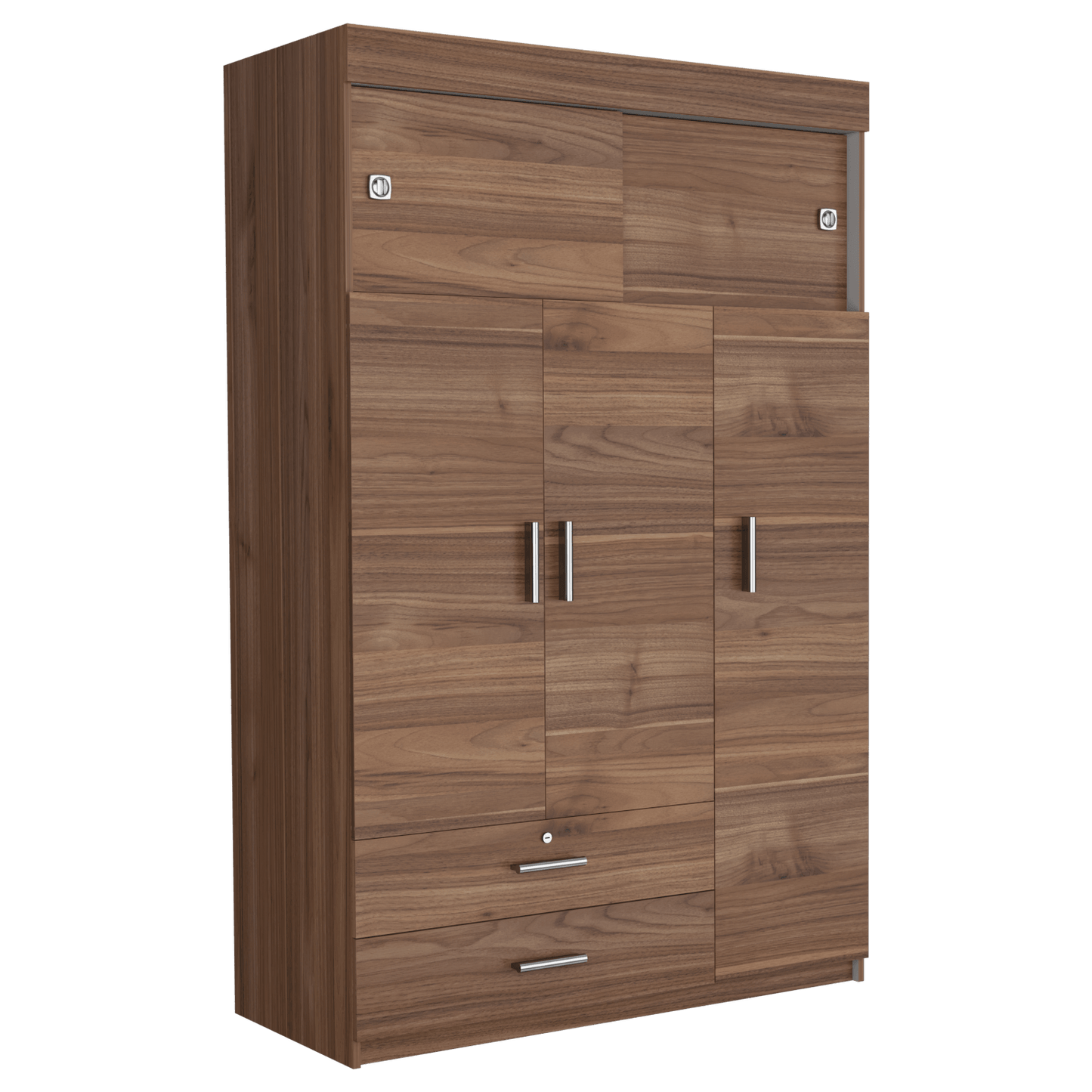 Closet Armario Manila Z 187X120X51 Rta Gales Blanco