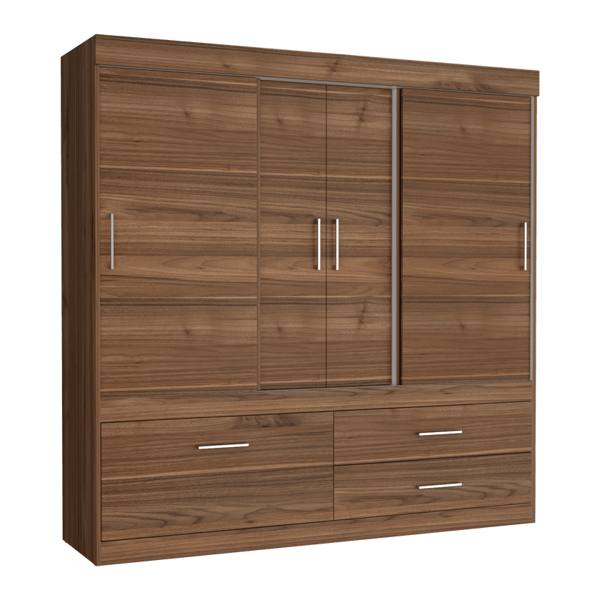 Closet Allegro 180X180X48 Rta Gales Blanco