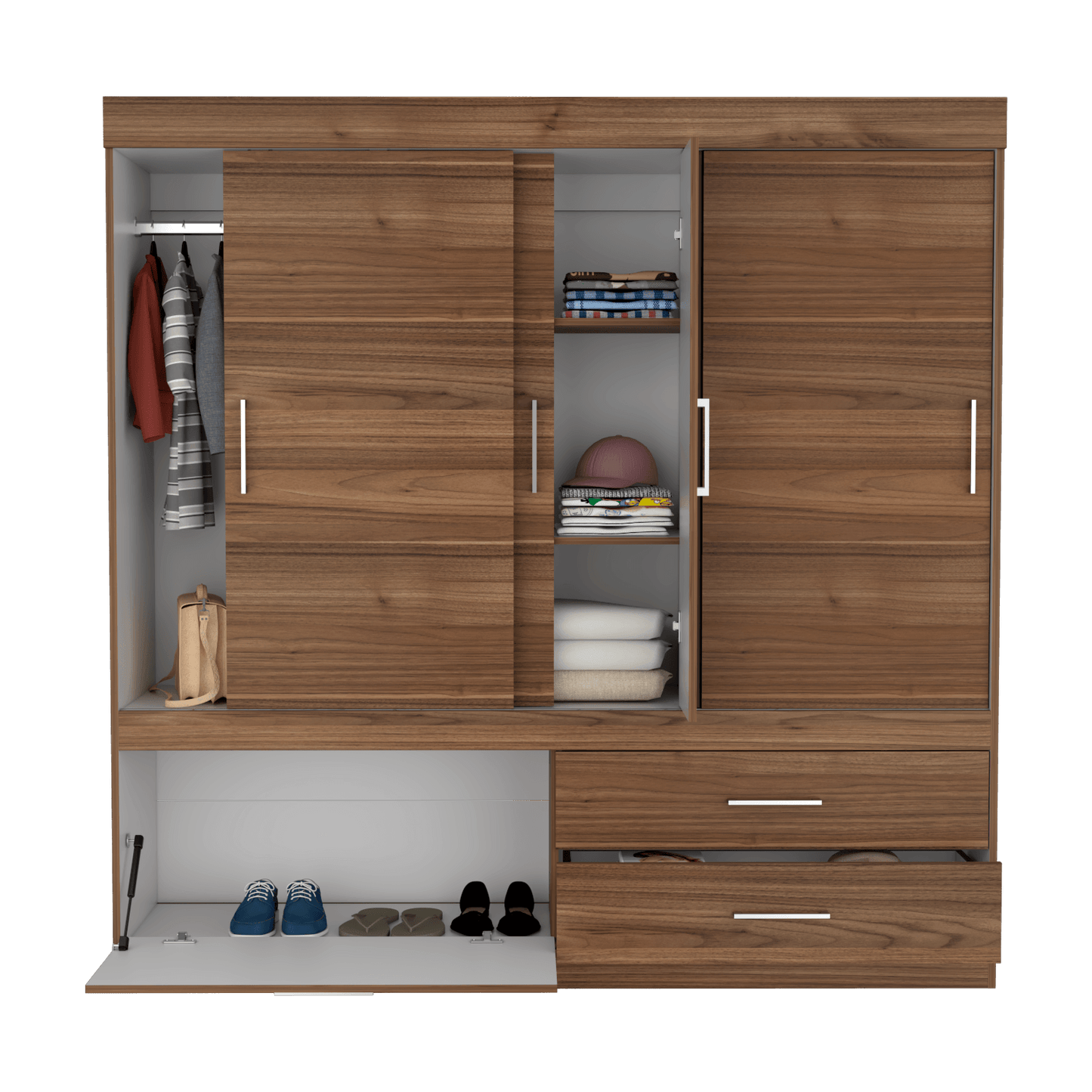 Closet Allegro 180X180X48 Rta Gales Blanco