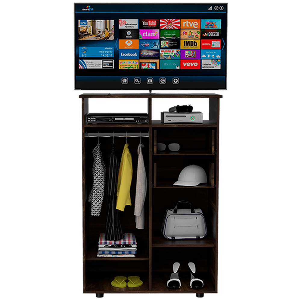 Closet Portanova 120 Nogal