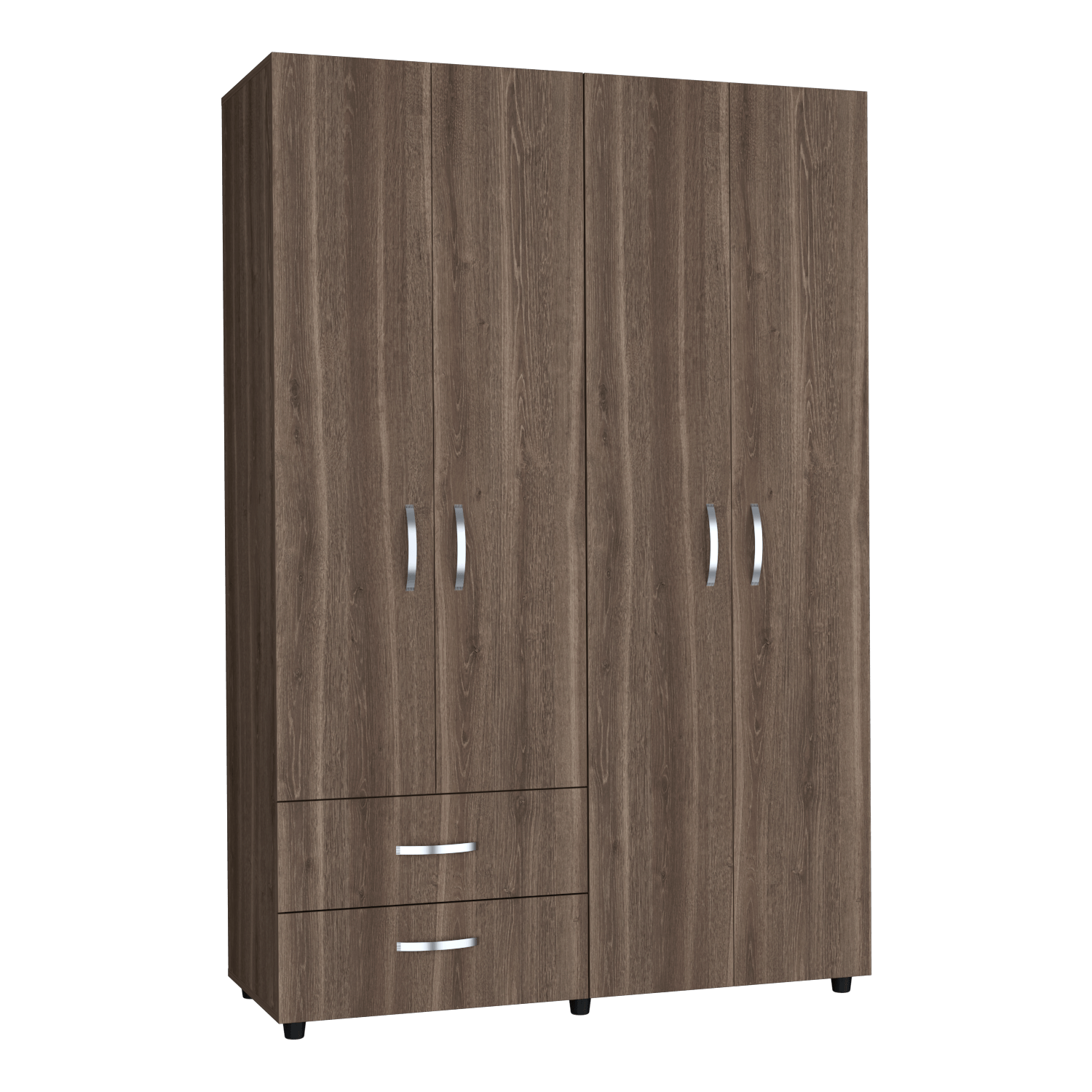Closet Ankora Basic 180X120X47 Rta Milan Wengue