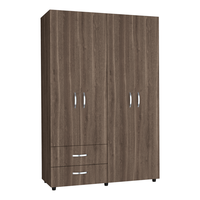 Closet Ankora Basic 180X120X47 Rta Milan Wengue