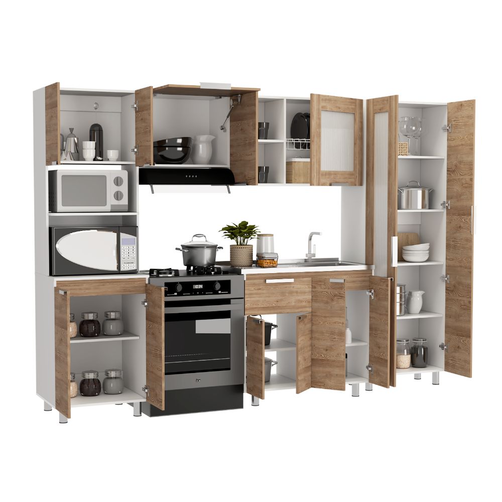 Cocina 290 Samara Derecha  Blanco
