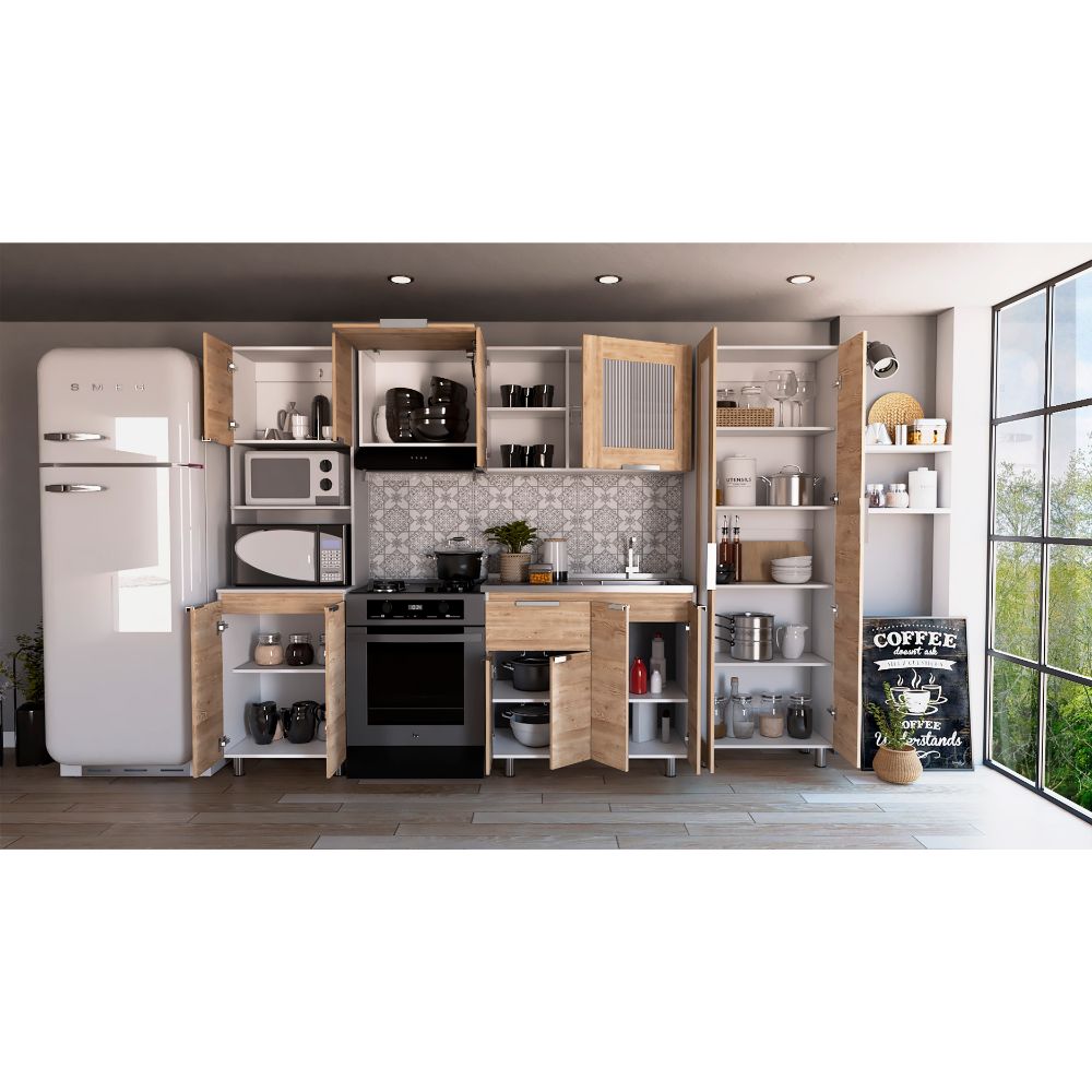 Cocina 290 Samara Derecha  Blanco