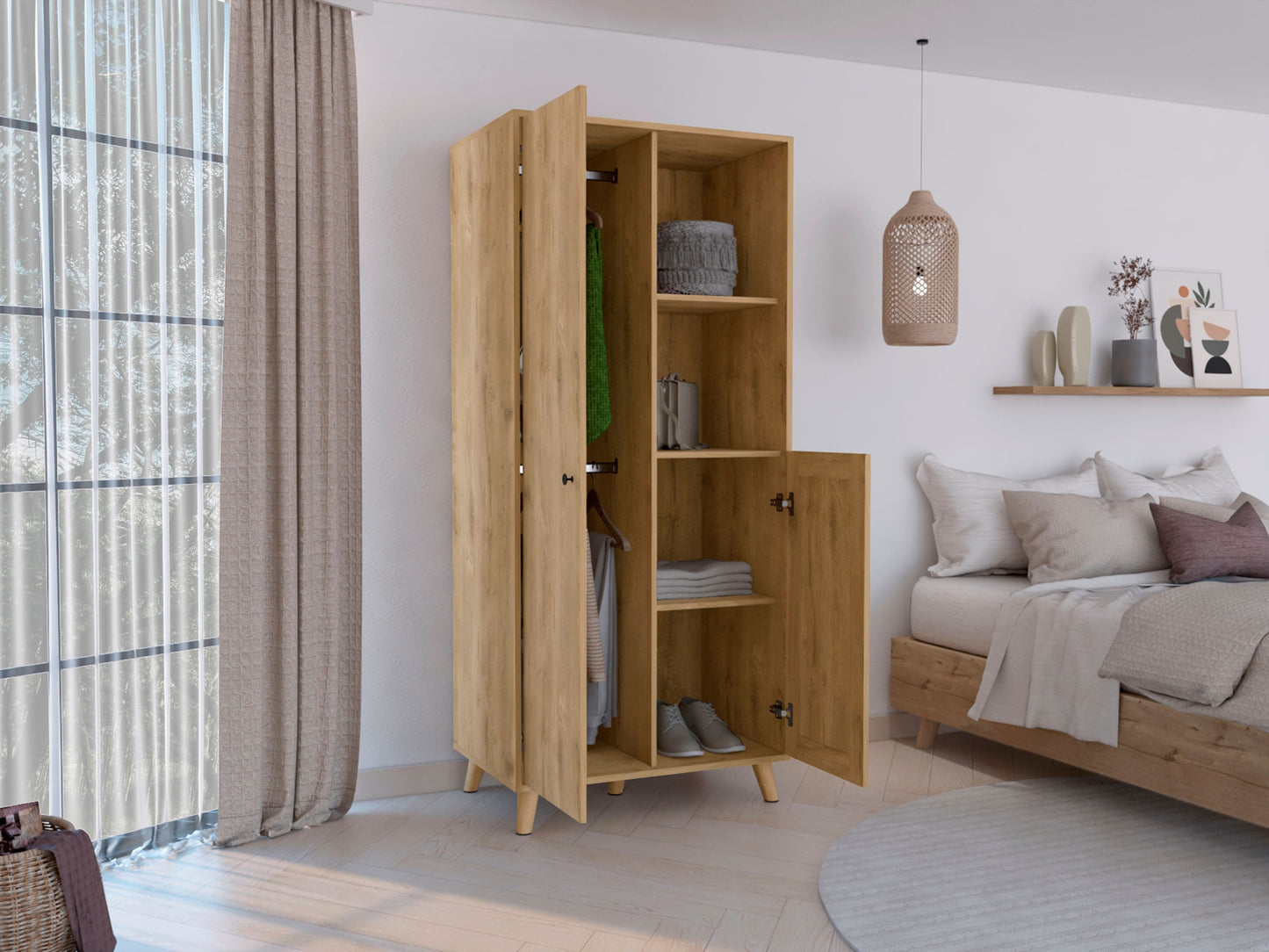 Closet Natura 182X80 Macadamia Rta