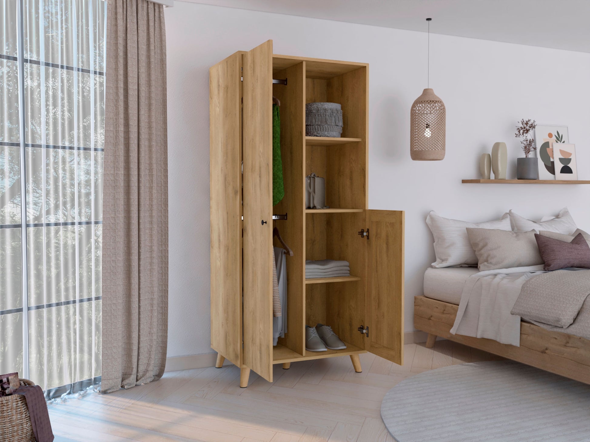 Closet Natura 182X80 Macadamia Rta