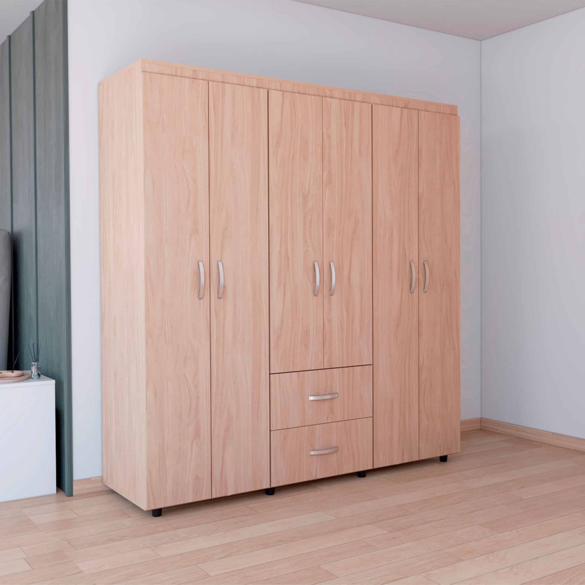 Closet Bariloche 180X170X50 Rta Nacar Blanco