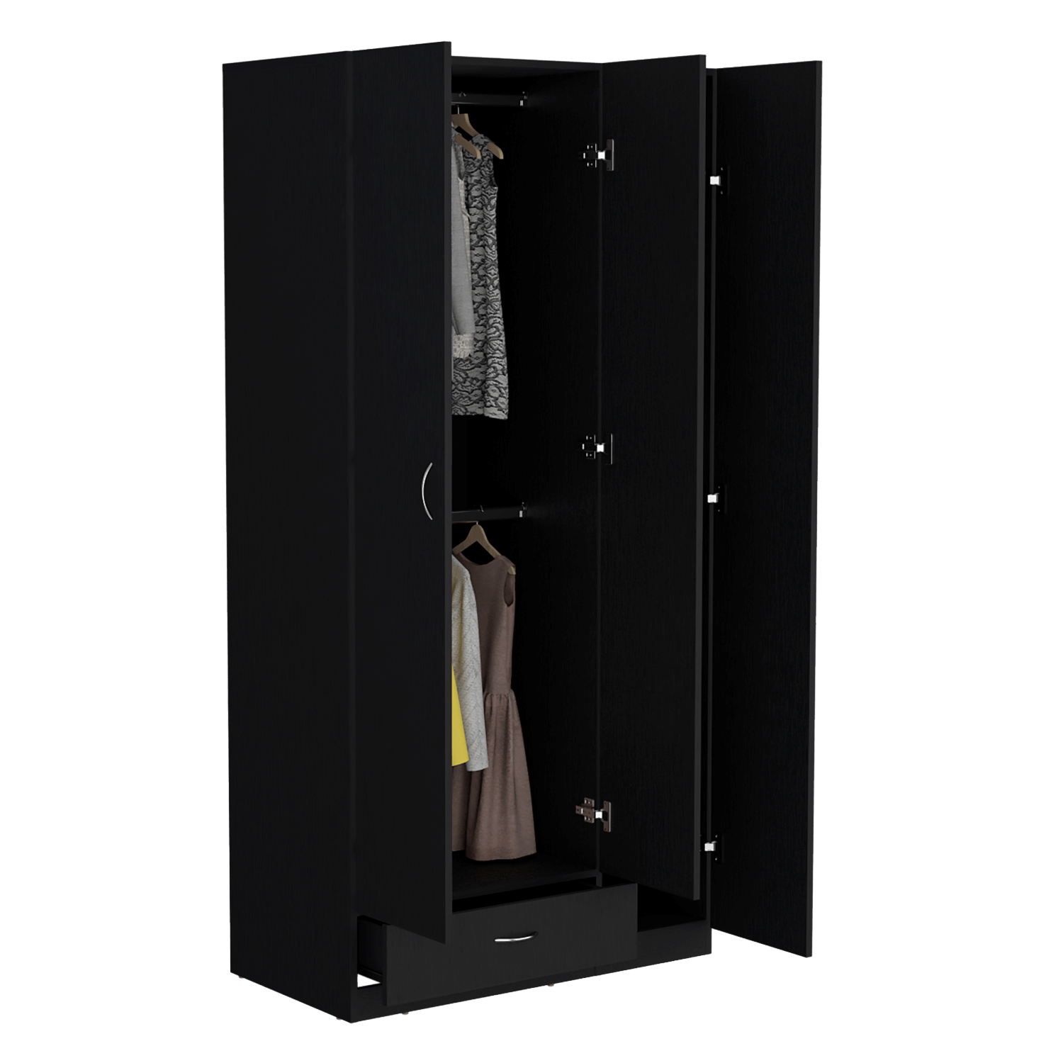 Armario Z 184X90X47 1 Cajon Rta Wengue
