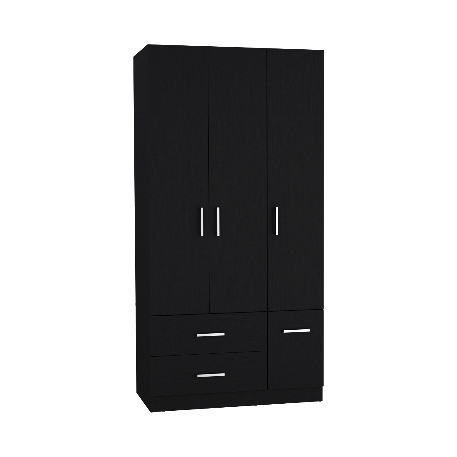 Closet Sebree 3P 2C 180X90X47 Rta Wengue Zf