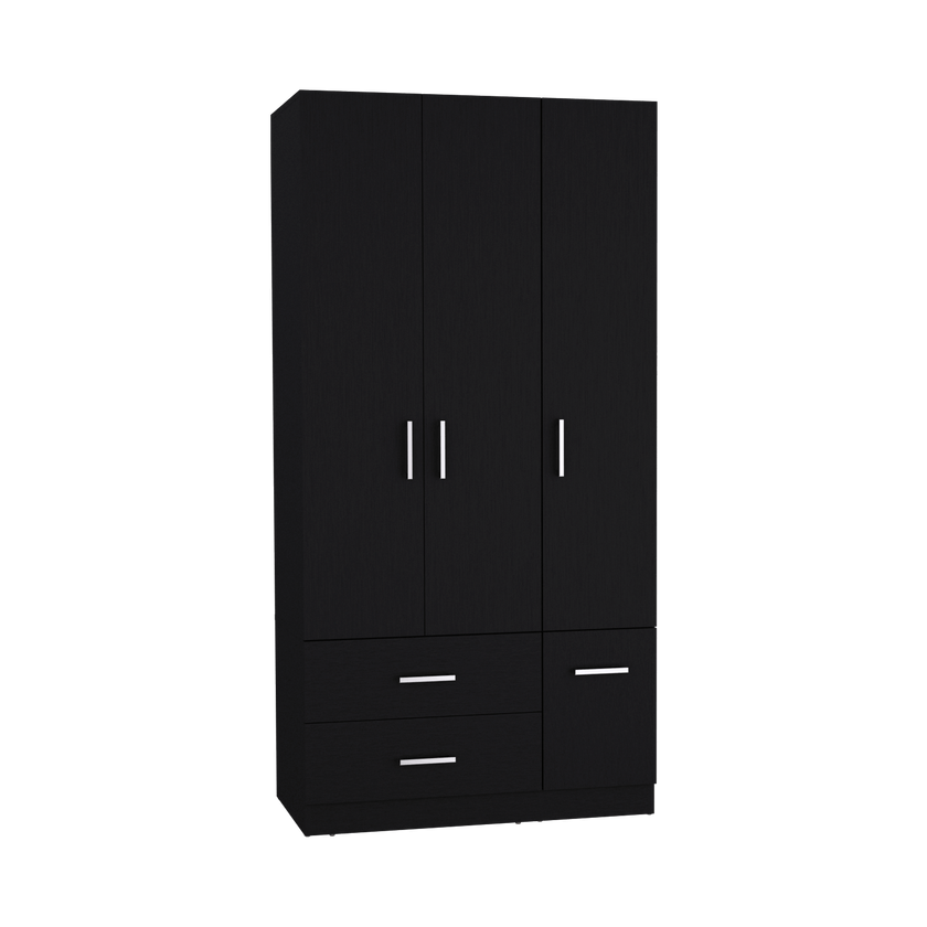 Closet Sebree 3P 2C 180X90X47 Rta Wengue Zf