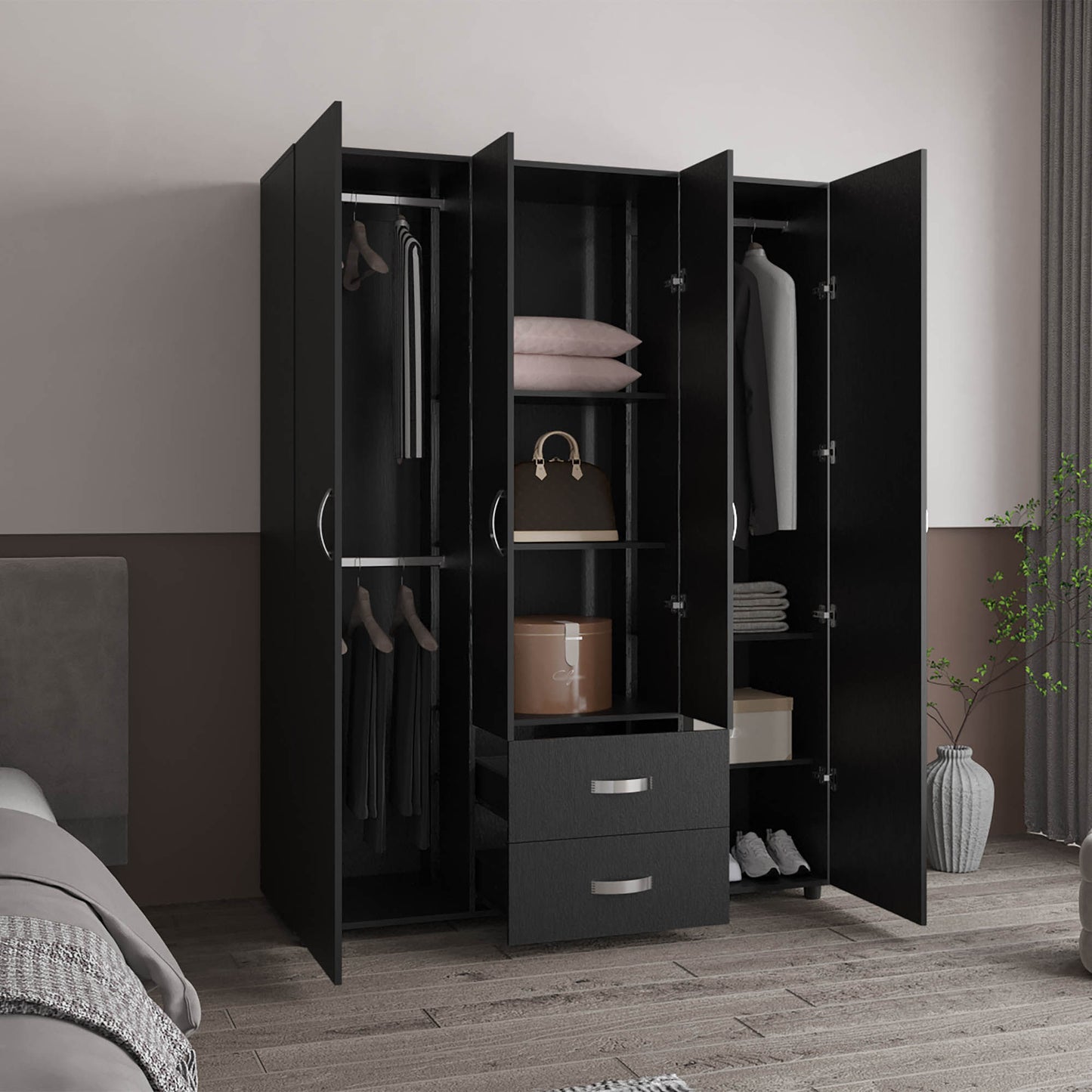 Closet Barilo 200X150X49 Rta Wengue