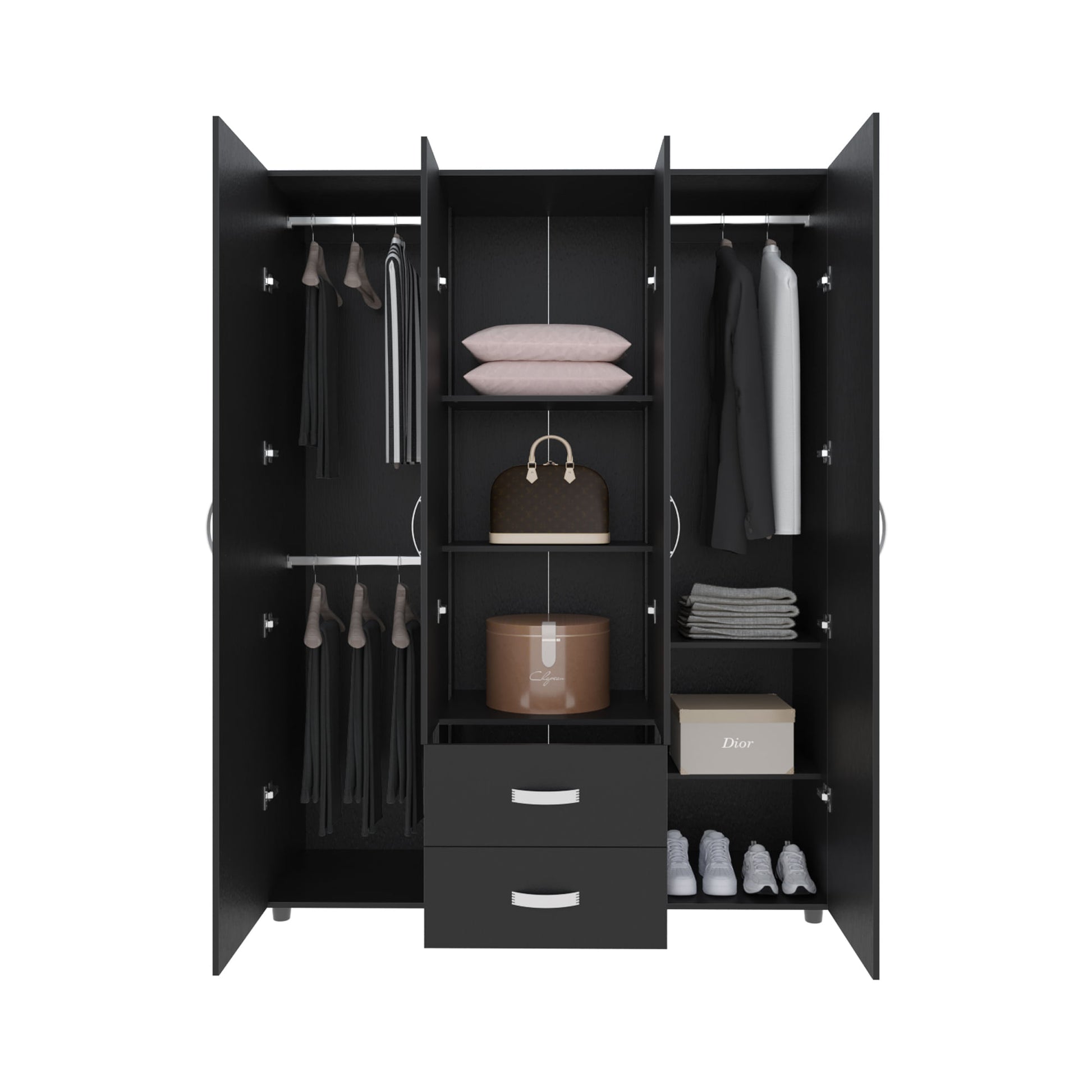 Closet Barilo 200X150X49 Rta Wengue