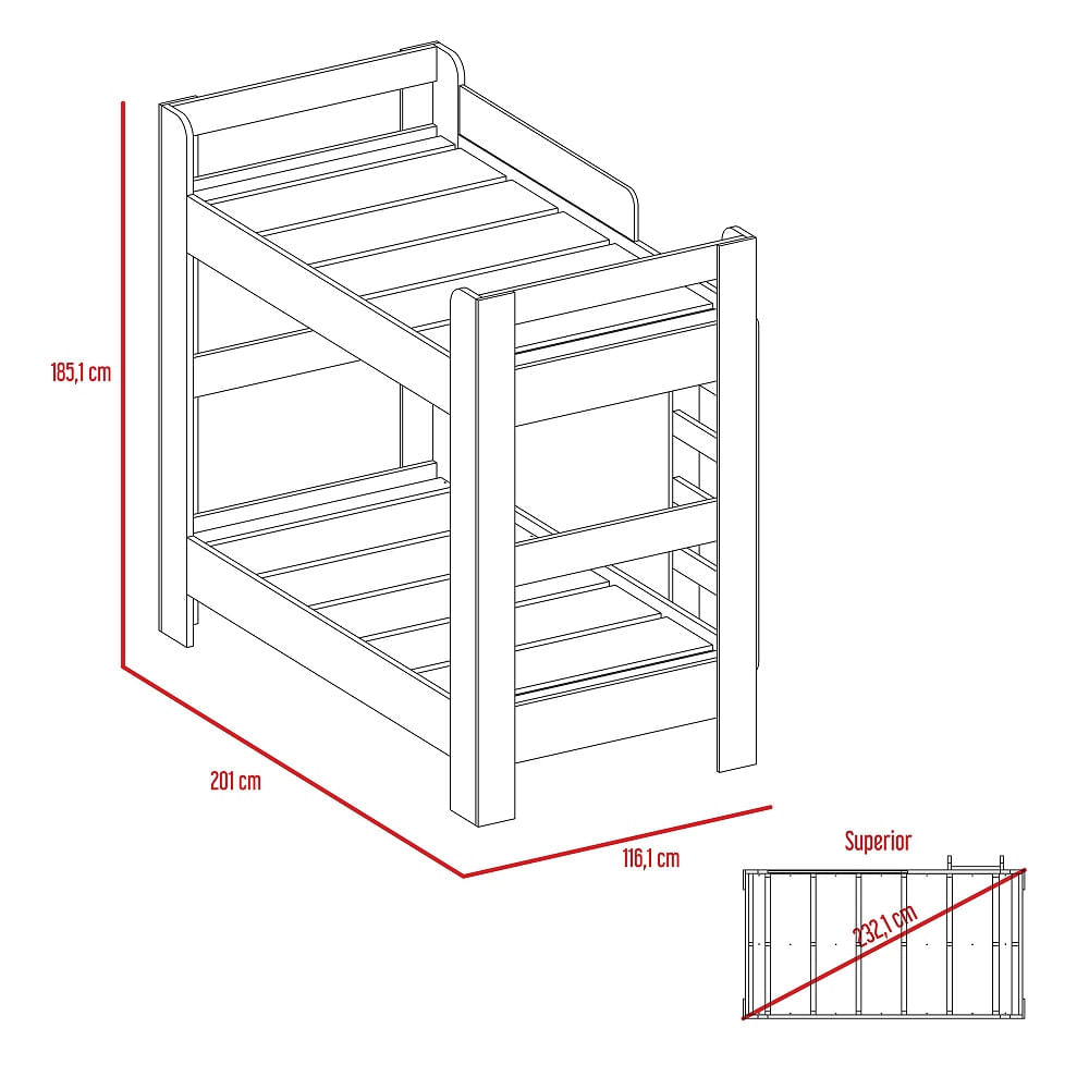 Camarote Palmetto Wengue