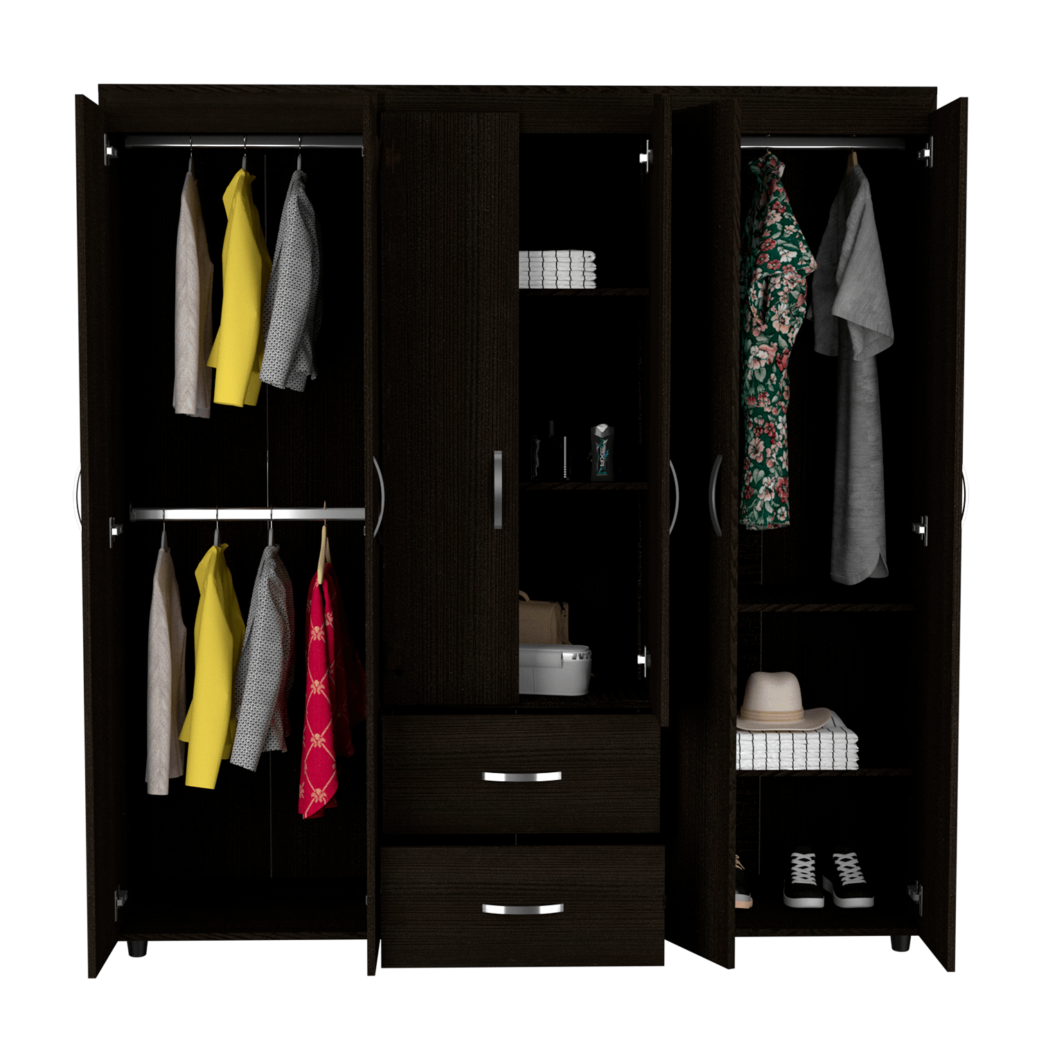 Closet Bariloche Espejo Rta Wengue