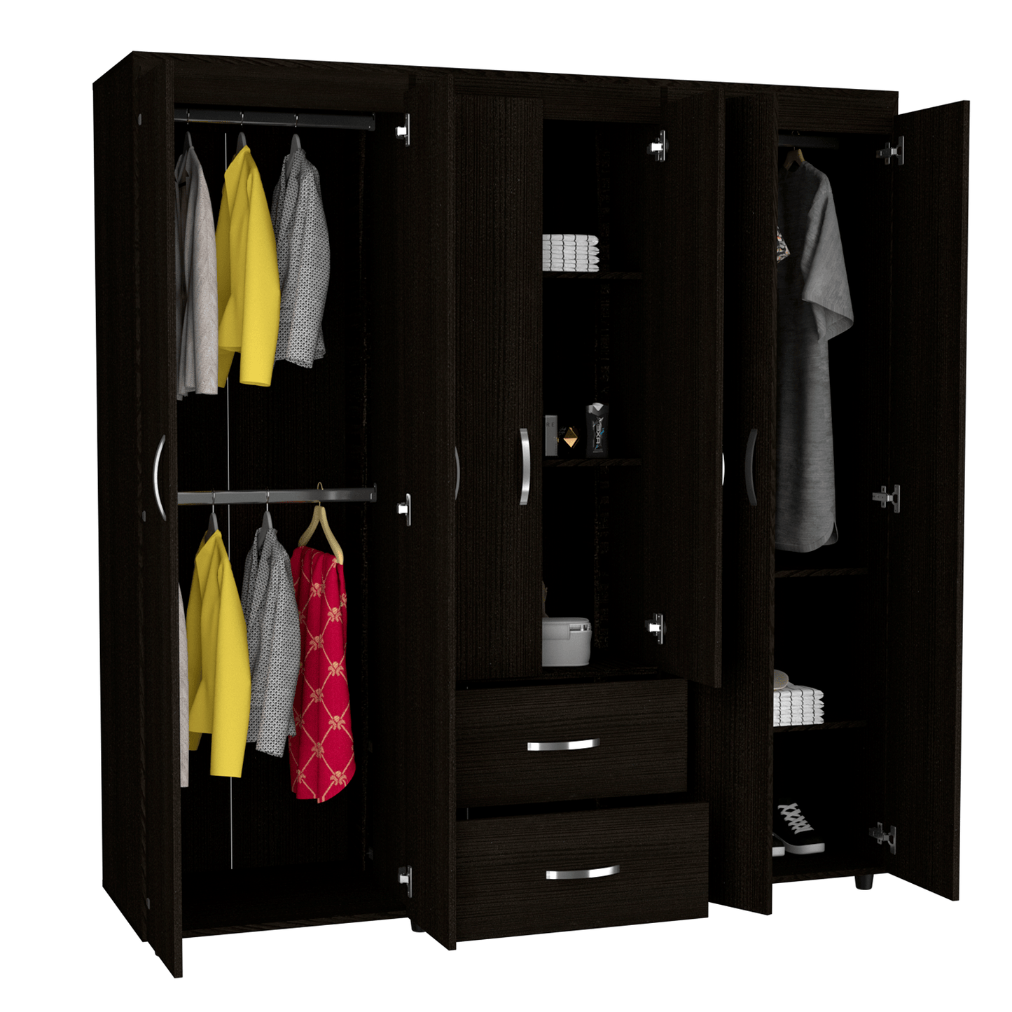 Closet Bariloche Espejo Rta Wengue