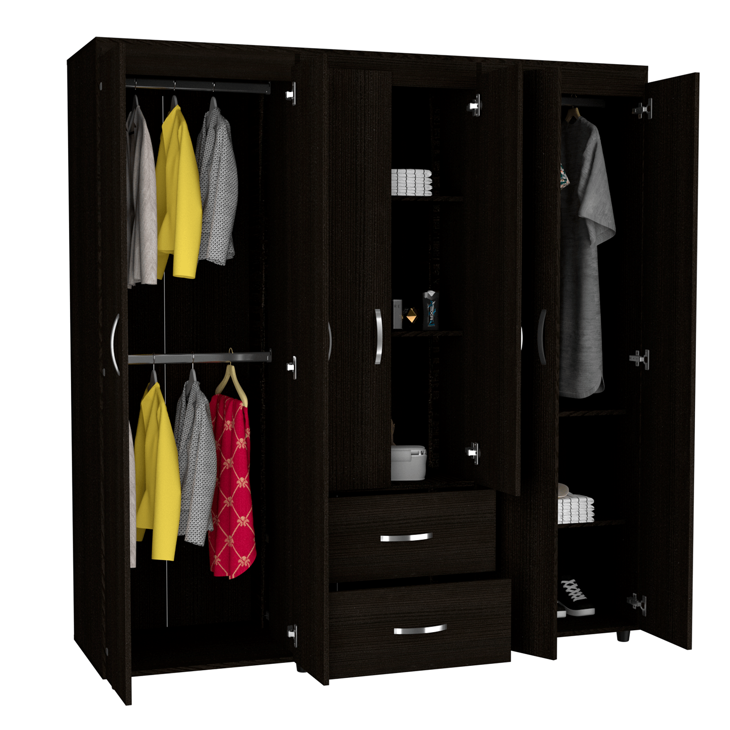 Closet Bariloche Espejo Rta Wengue