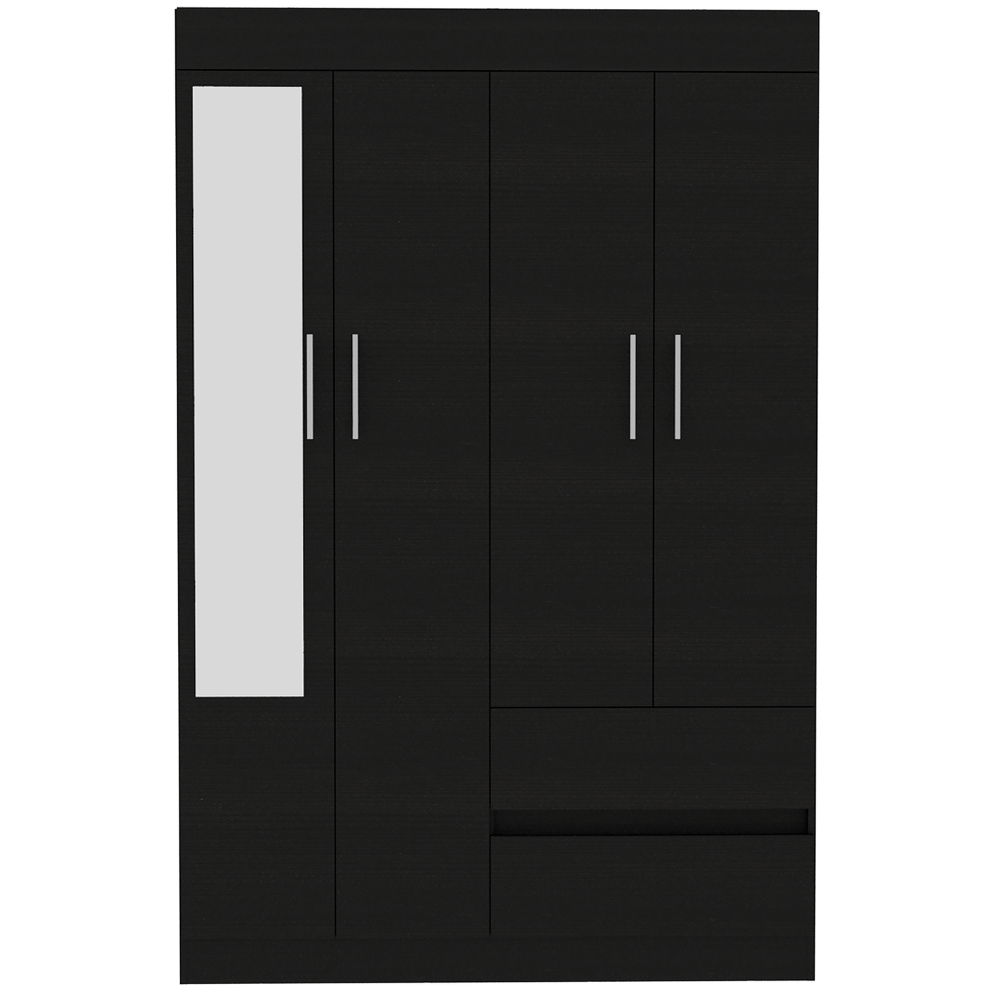 Closet Caoba Con Espejo Rta Wengue