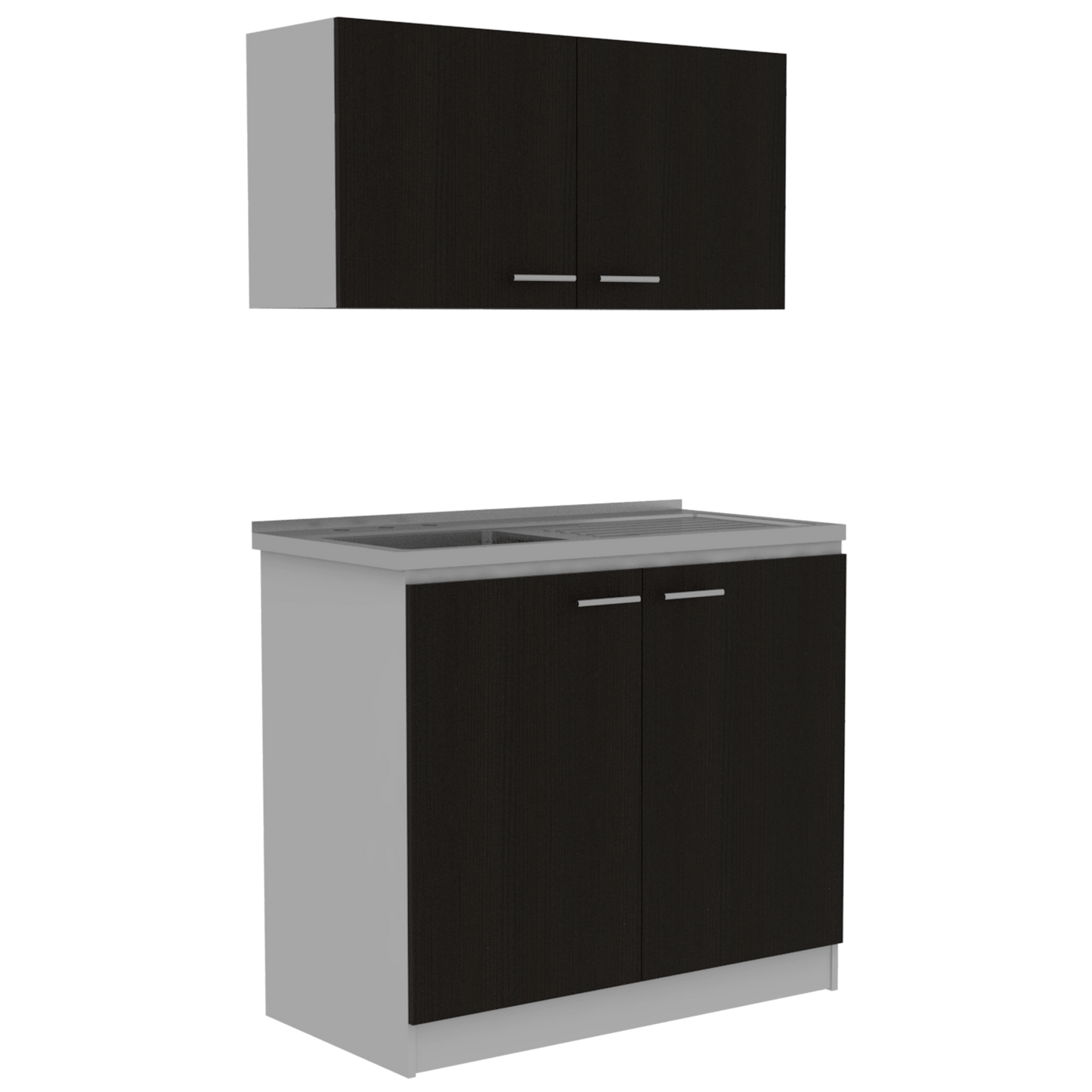 Cocina Napa 100 Rta Blanco Wengue Meson Izq