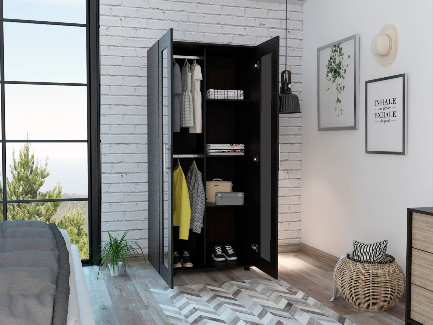 Closet Z 80 X 180 X 48 Rta Wengue