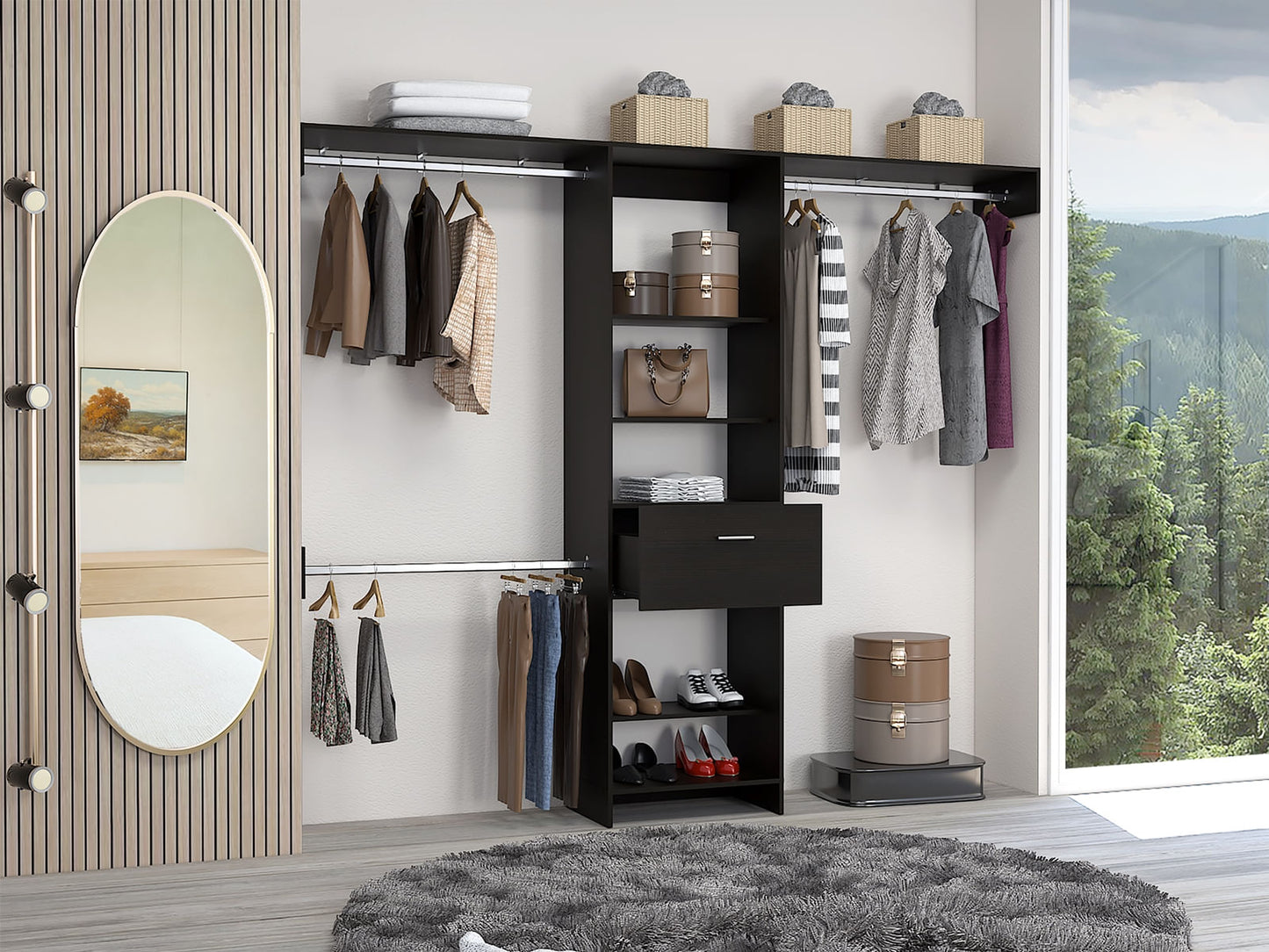Closet Abierto Manchester 250 Rta Wengue