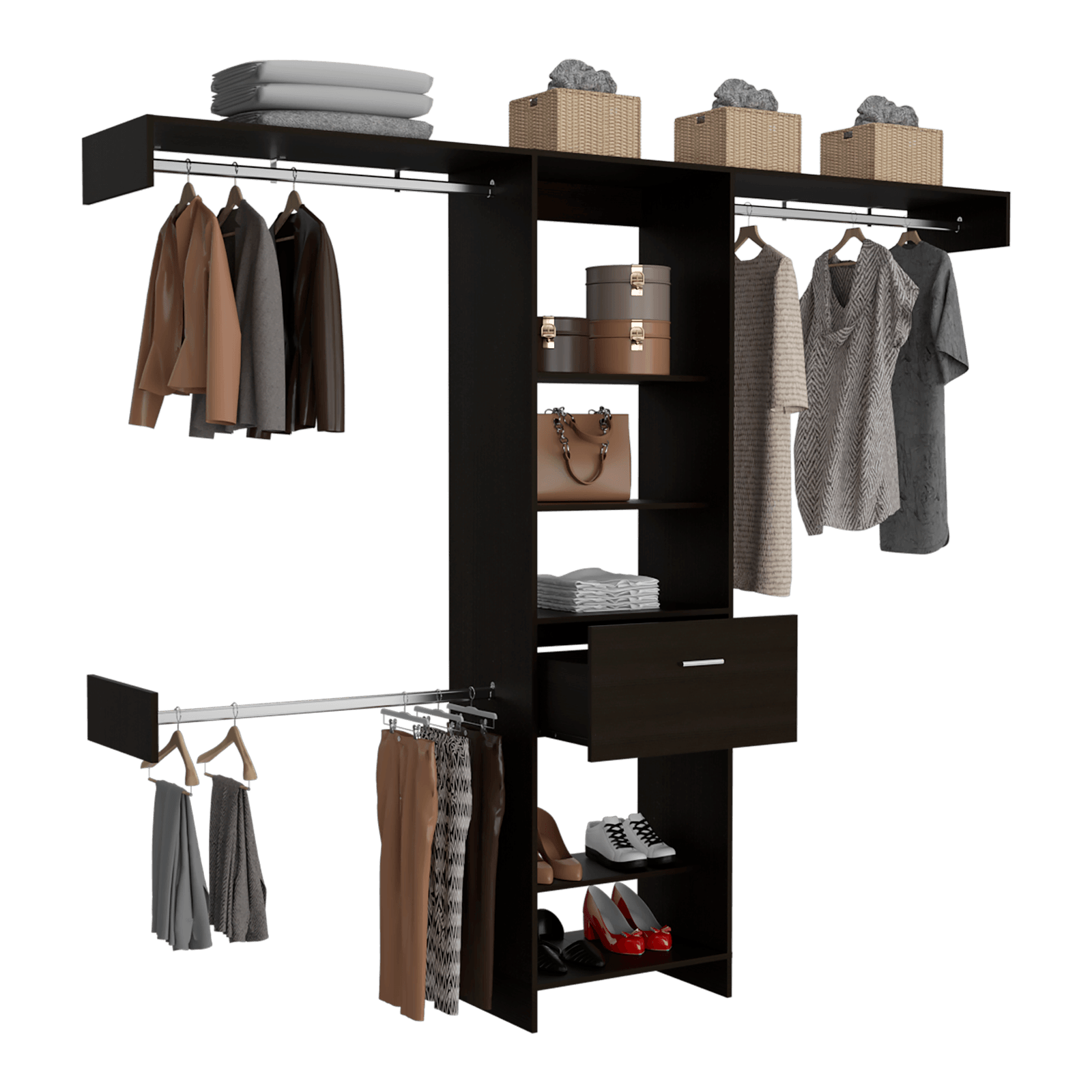 Closet Abierto Manchester 250 Rta Wengue