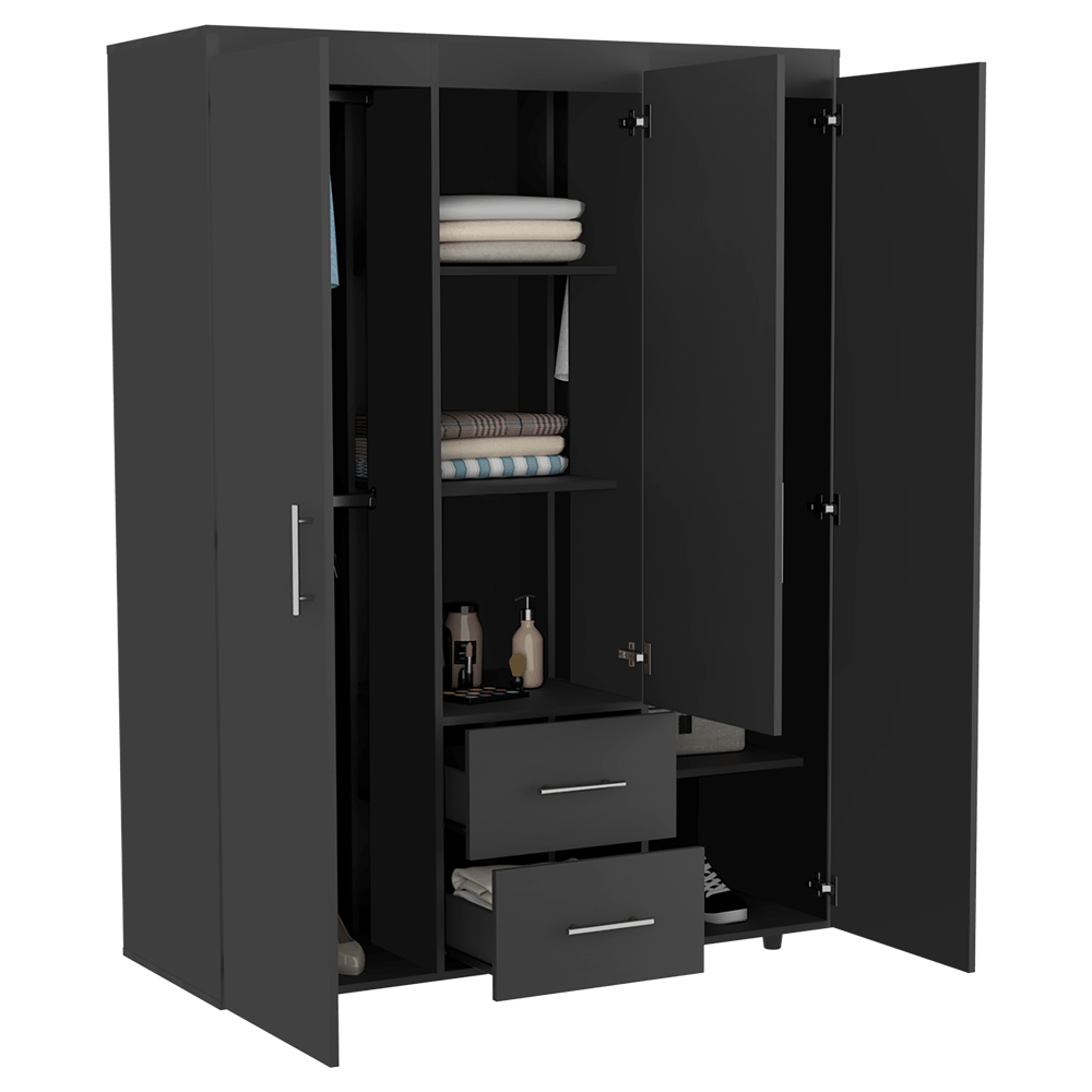 Closet Barú 180 X 135 X 50 Rta Wengue